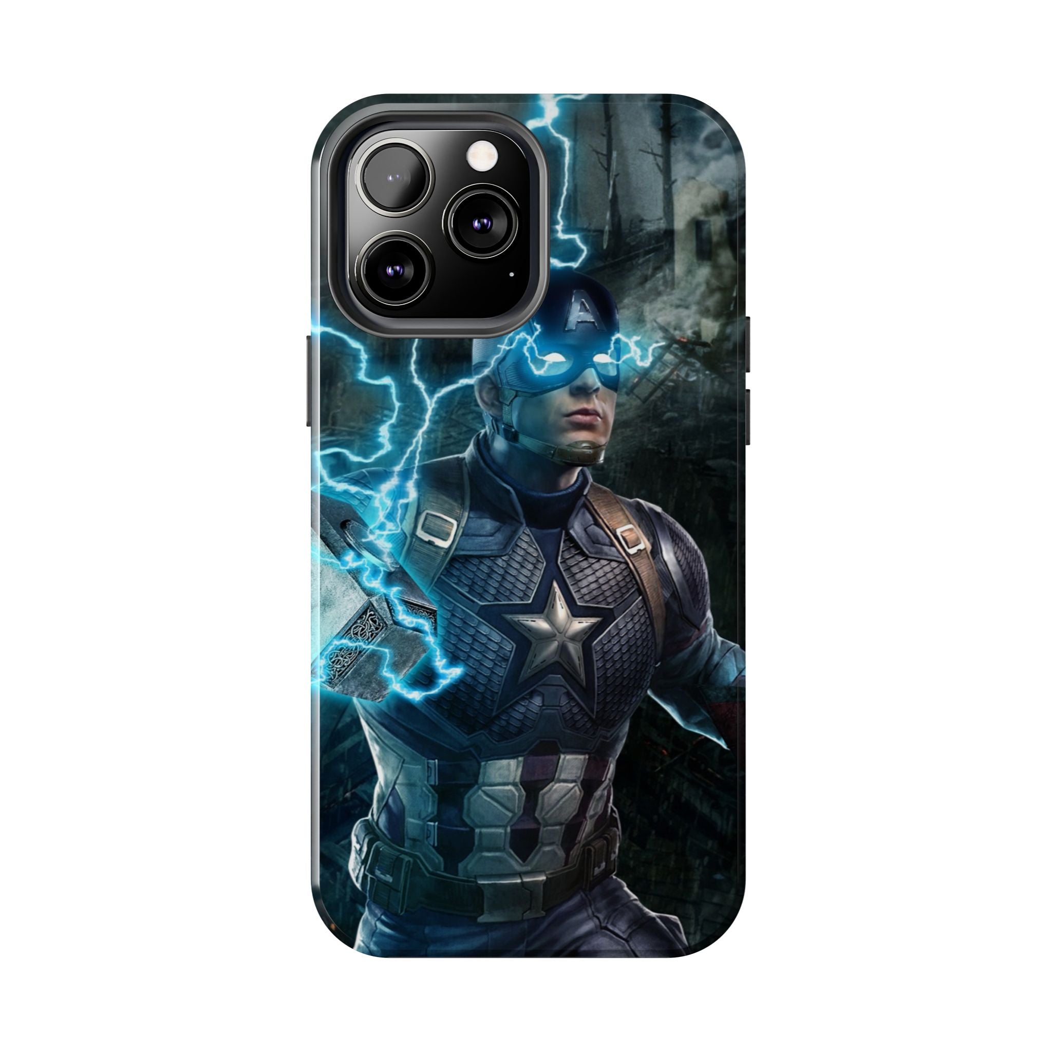 Captain America Superhero Tough Phone Cases, Hero Phone Cover, Gift for Gamers, Superhero Accessory, Durable Phone Case for Every Occasion