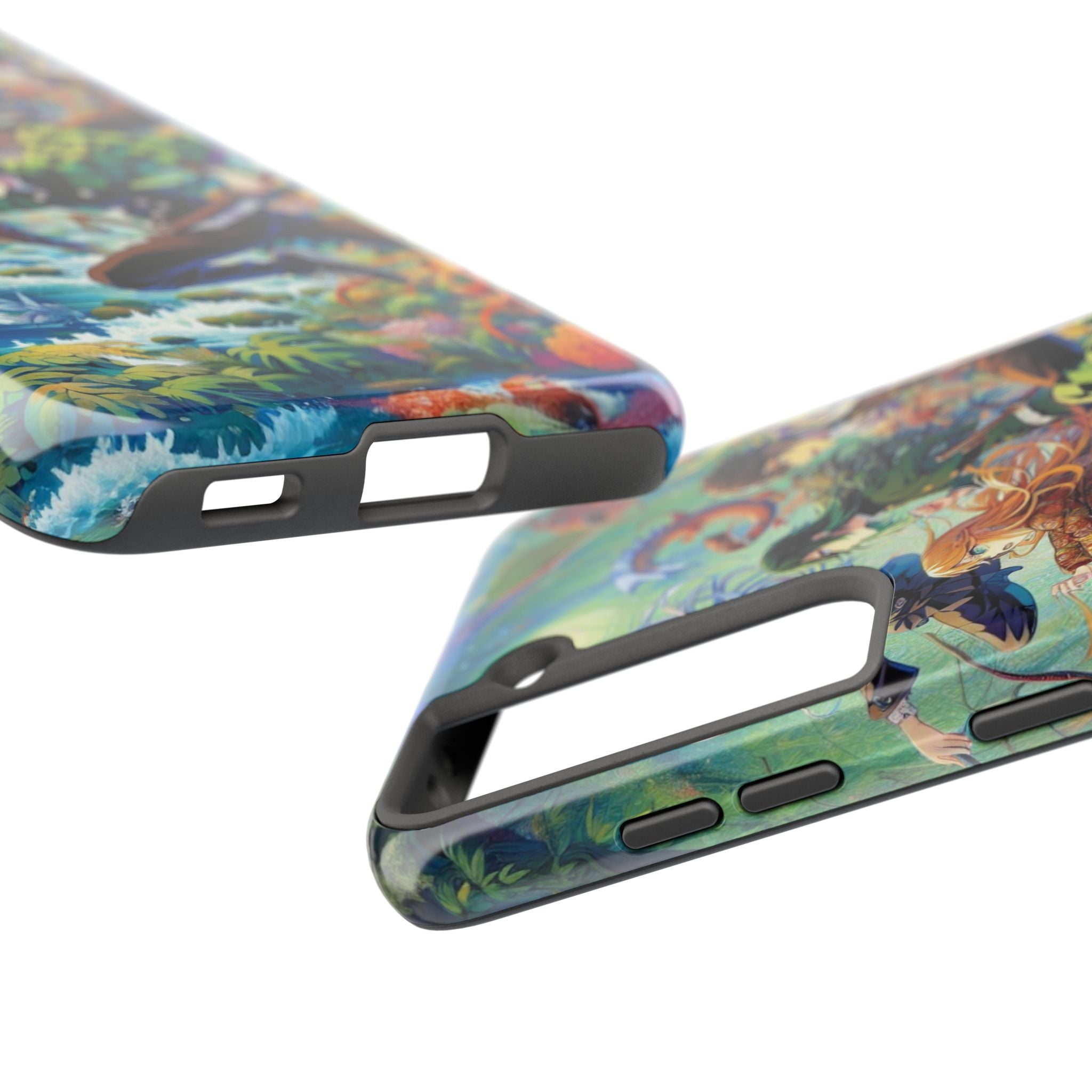 Vibrant Anime Tough Phone Cases, Protective Covers, Gifts for Fans, Geeky Accessories, Birthday or Holiday Presents