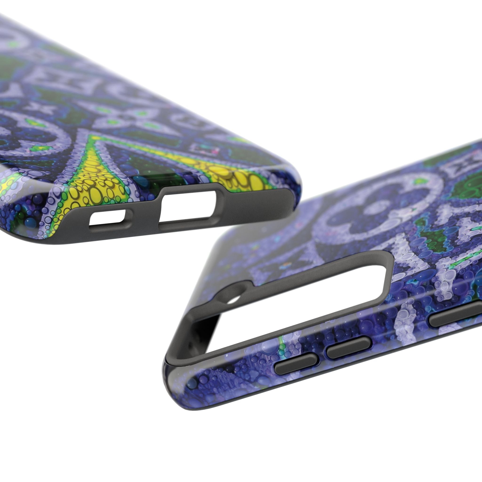 Vibrant Designer Phone Cases for Style Lovers, Tough Phone Cover, Fashionable Tech Accessory, Luxe Gift, Durable Case for Daily Use