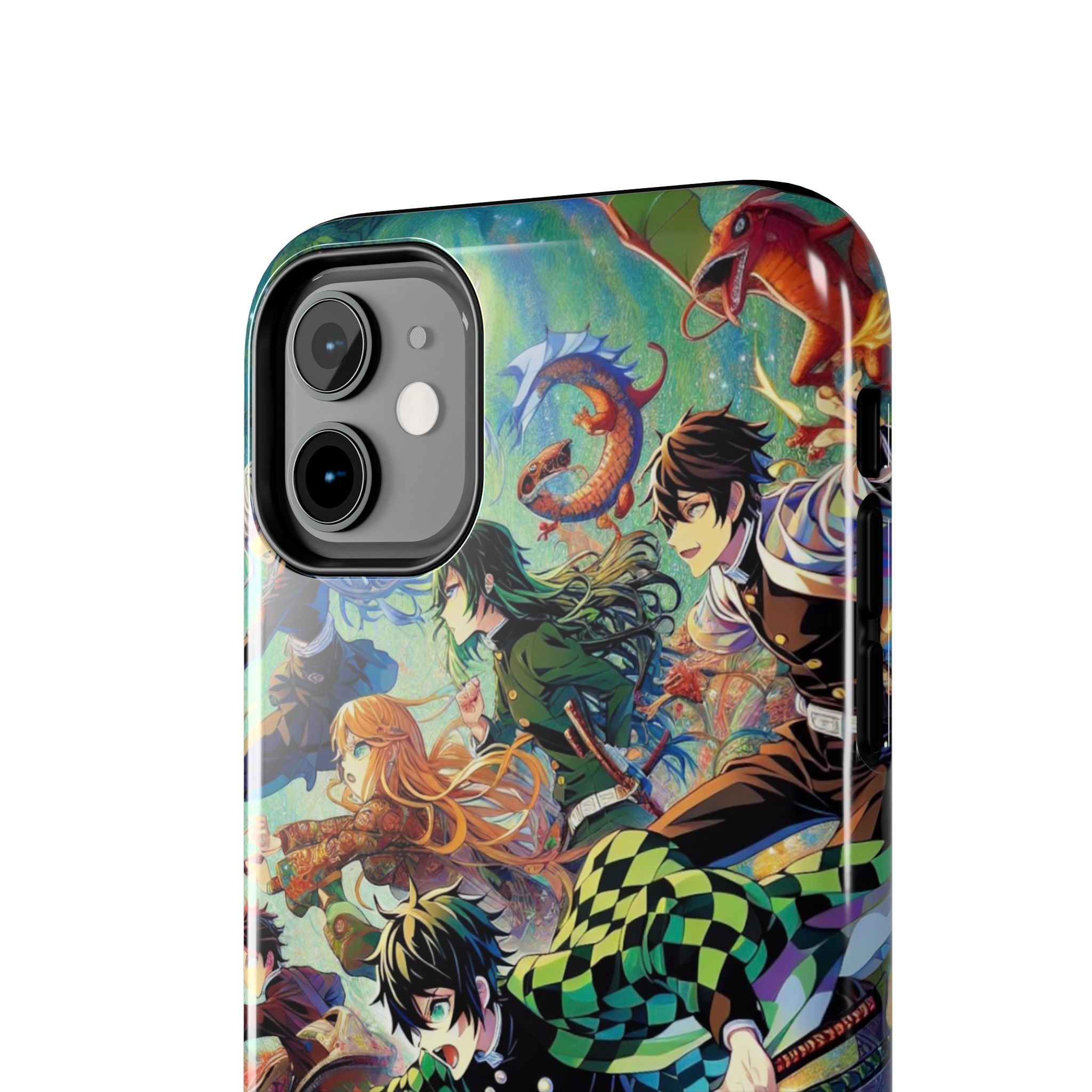 Vibrant Anime Tough Phone Cases, Protective Covers, Gifts for Fans, Geeky Accessories, Birthday or Holiday Presents