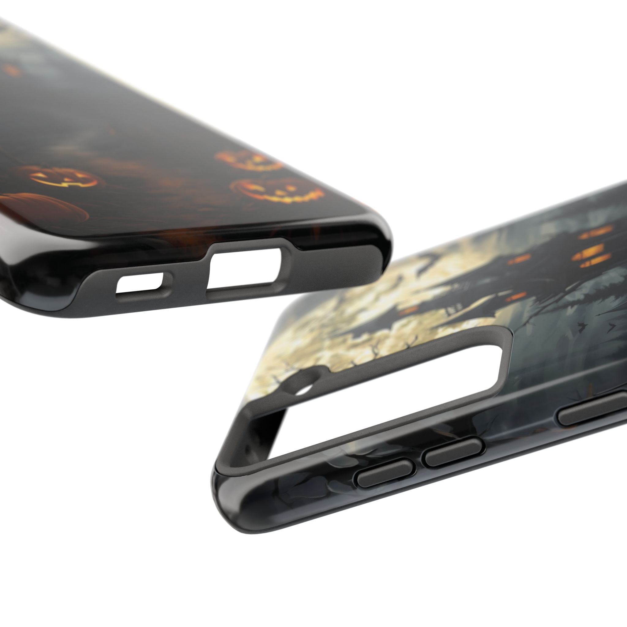 Halloween Haunted House Phone Cases, Tough Cases for Spooky Vibes, Gifts for Halloween Lovers, Ghostly Decor, Fall Accessories