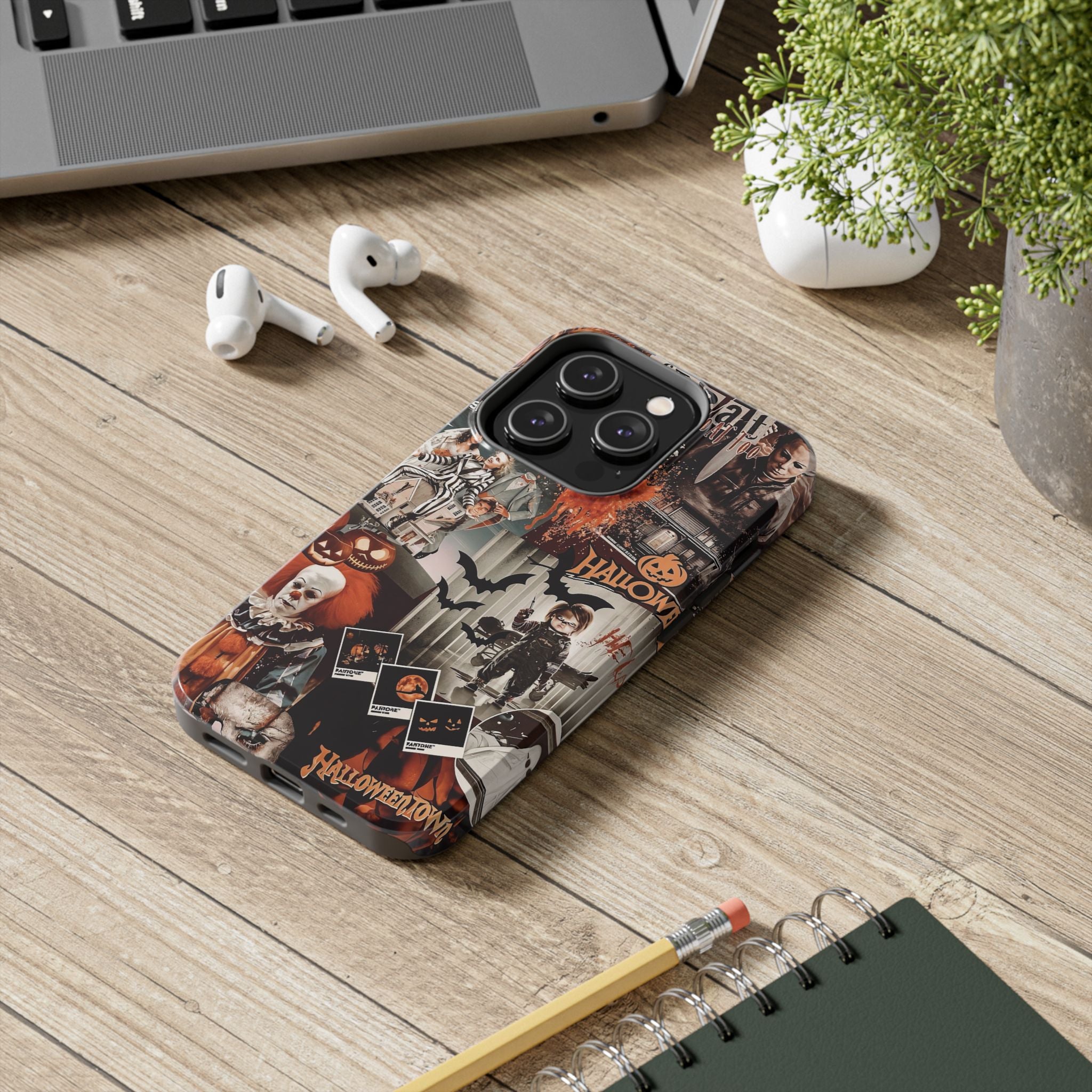 Halloween Phone Cases, Spooky Decor, Fall Celebration, Gift for Horror Fans, Trick or Treat Essentials