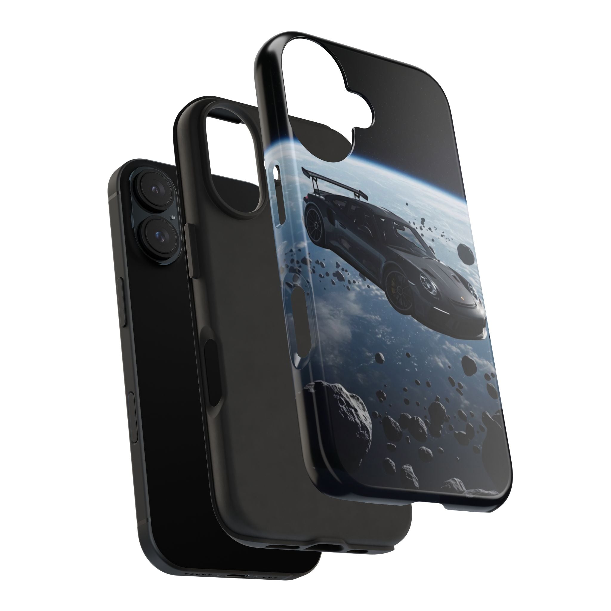 Astronaut Car Tough Phone Cases, Cool Car Cases, Space Phone Cover, Gift for Car Lovers, Unique Phone Accessories