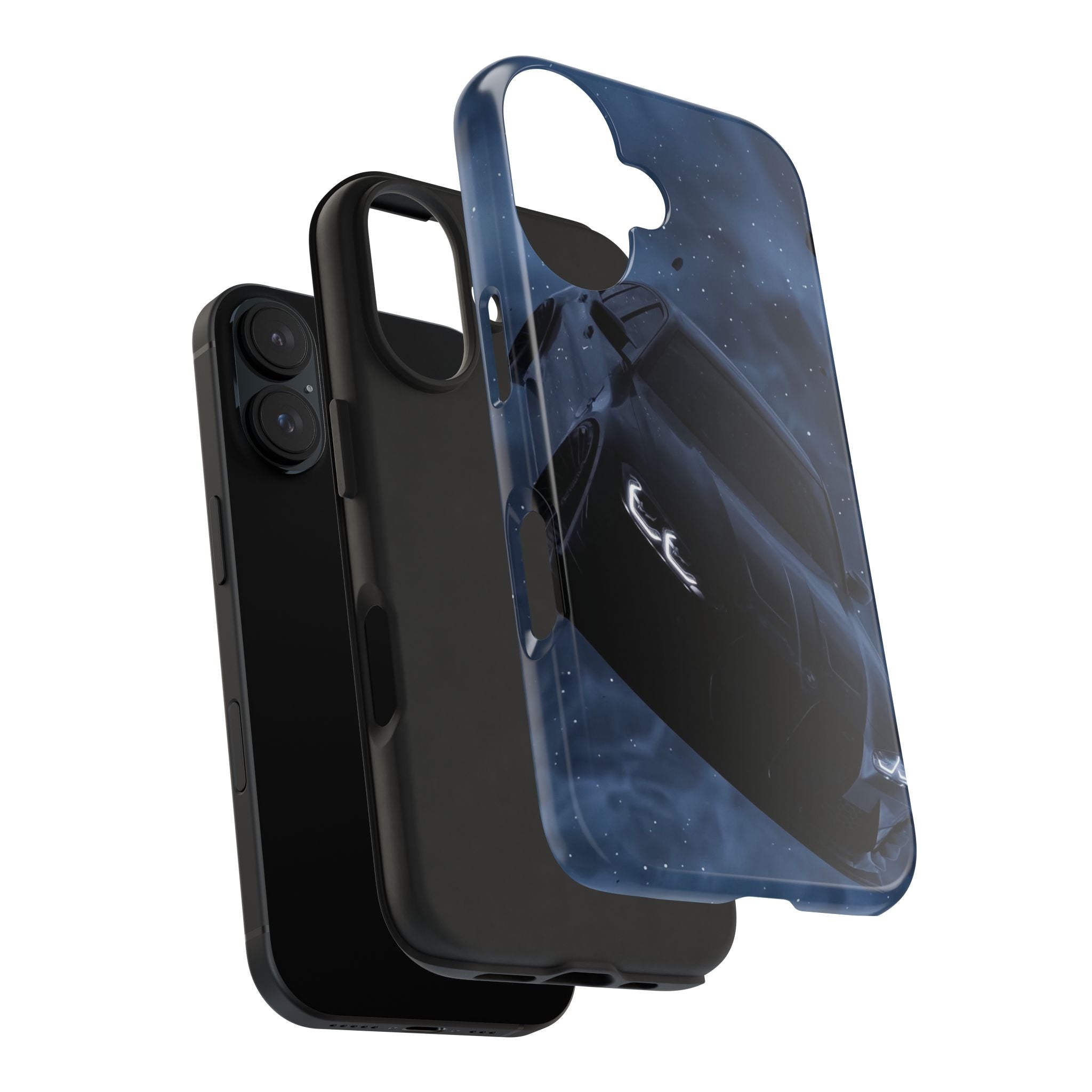 Car Enthusiast Phone Case | Tough Phone Cases, Car Lover Gift, Durable Cover, Automotive Accessories, Black Car Design