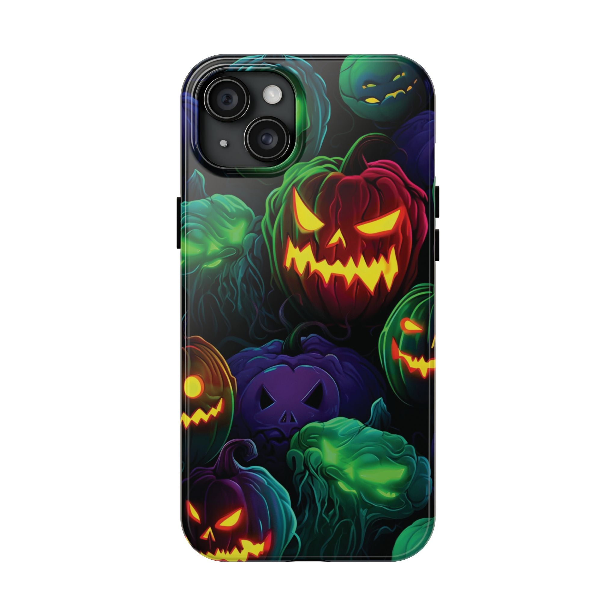 Halloween Pumpkin Phone Case, Spooky Fall Accessory, Tough Phone Cover, Halloween Gift, Pumpkin Decor