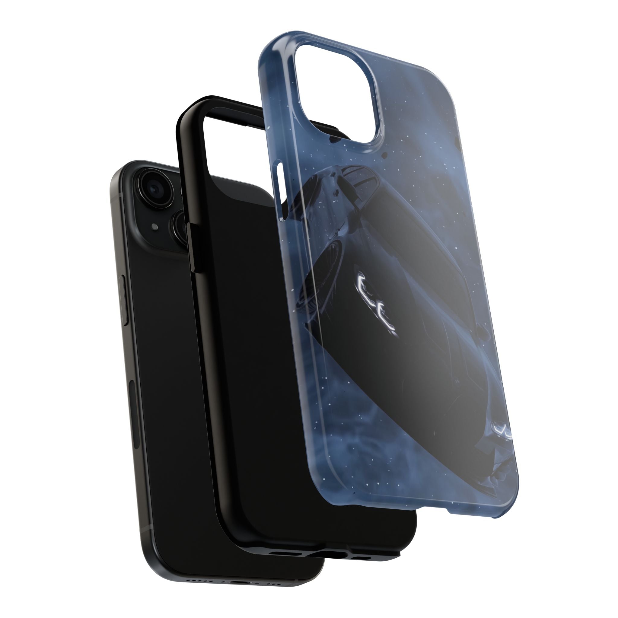 Car Enthusiast Phone Case | Tough Phone Cases, Car Lover Gift, Durable Cover, Automotive Accessories, Black Car Design