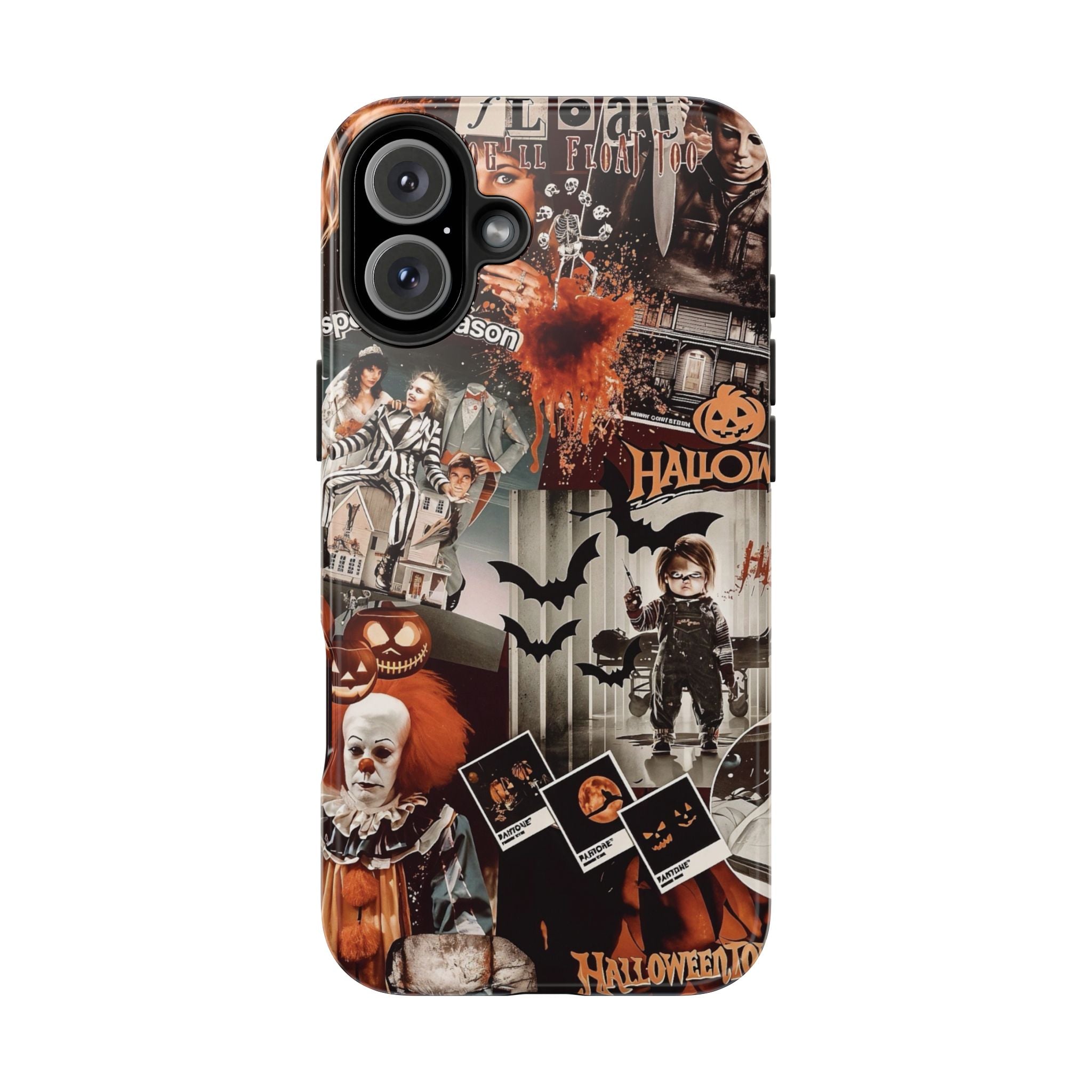 Halloween Phone Cases, Spooky Decor, Fall Celebration, Gift for Horror Fans, Trick or Treat Essentials