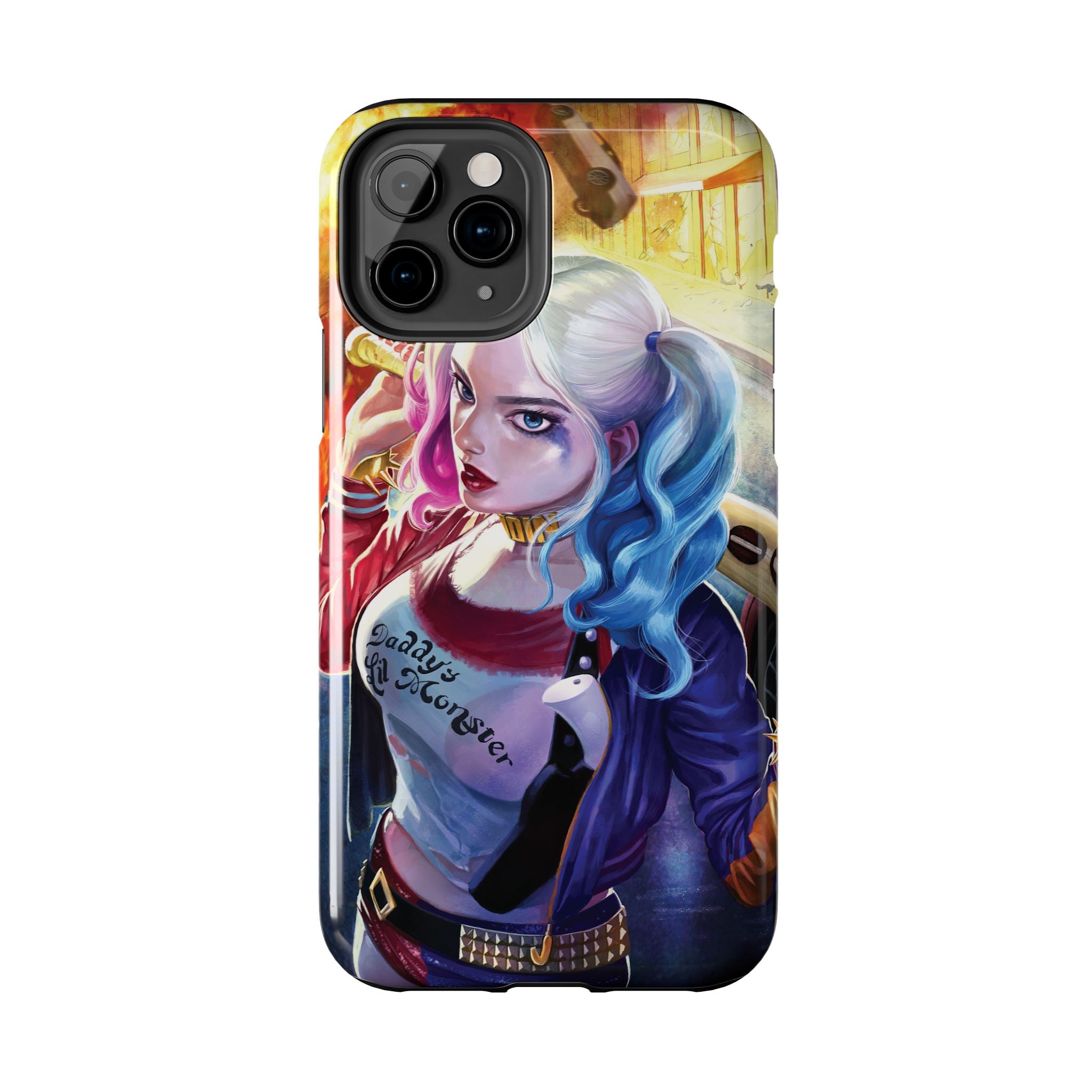 Harley Quinn Tough Phone Cases, Stylish Phone Protector for Women, Anime Style Mobile Cover, Unique Gift for Gamers, Pop Culture Accessories