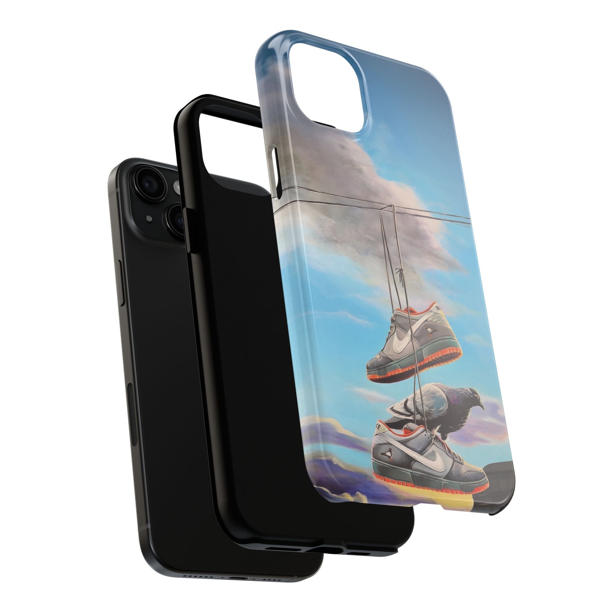 Urban Art Tough Phone Cases, Unique Phone Accessories, Gifts for Sneakerheads, Trendy Tech Gear, Perfect for Birthdays & Holidays