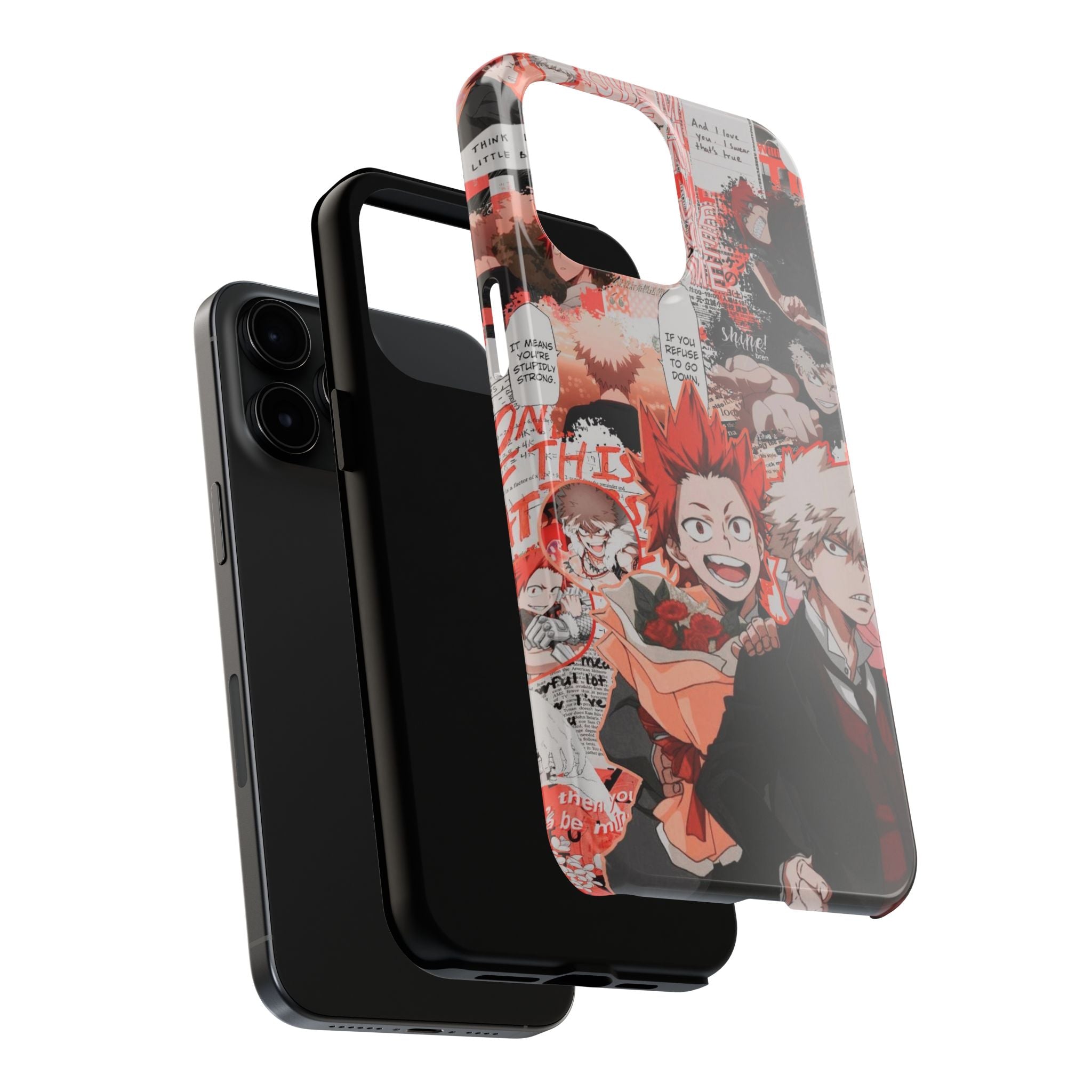 Anime-Inspired Tough Phone Cases - Stylish Protection, Gift for Fans, Unique Design for Everyday Use, Perfect for Holidays, Cosplay Events