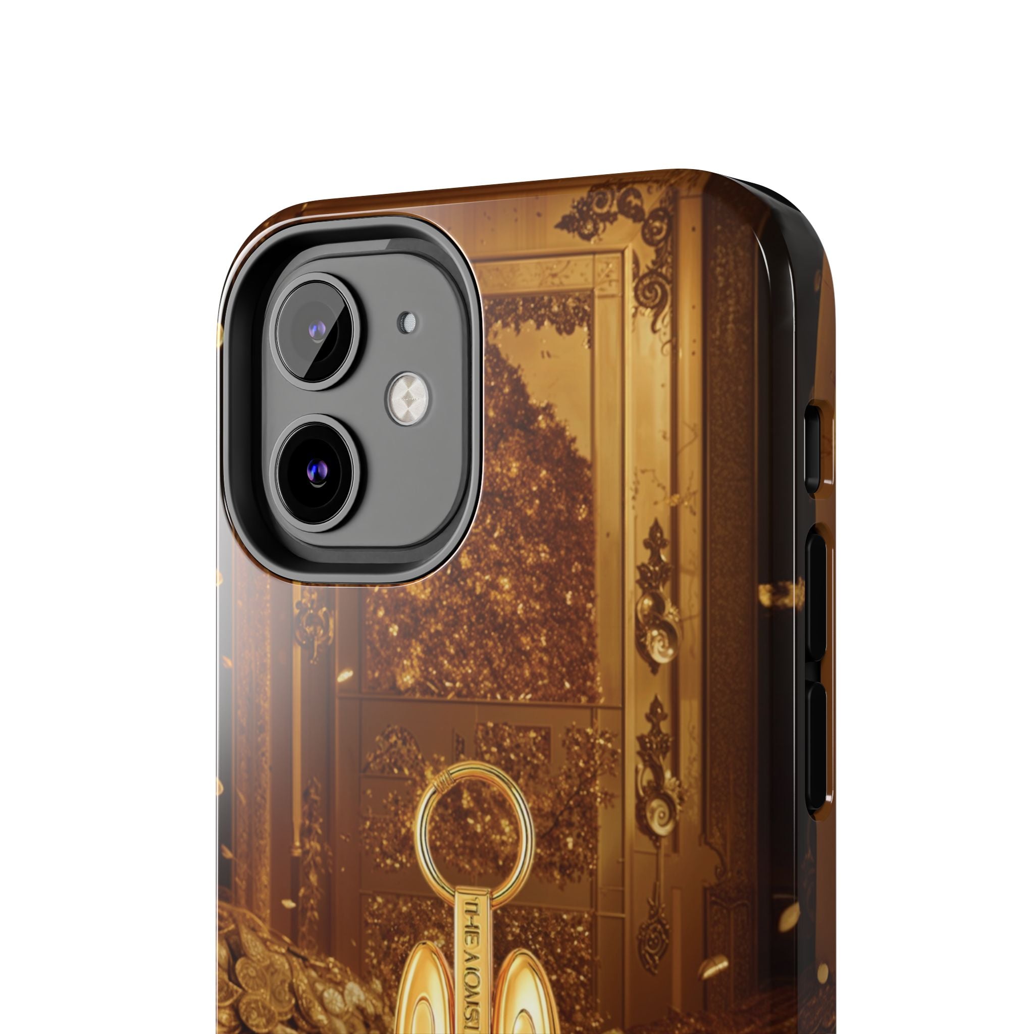 Luxurious Rabbit Phone Case, Golden Bunny Phone Cover, Tough Phone Cases, Cute Rabbit Holder, Unique Gift Idea, Stylish Mobile Protector