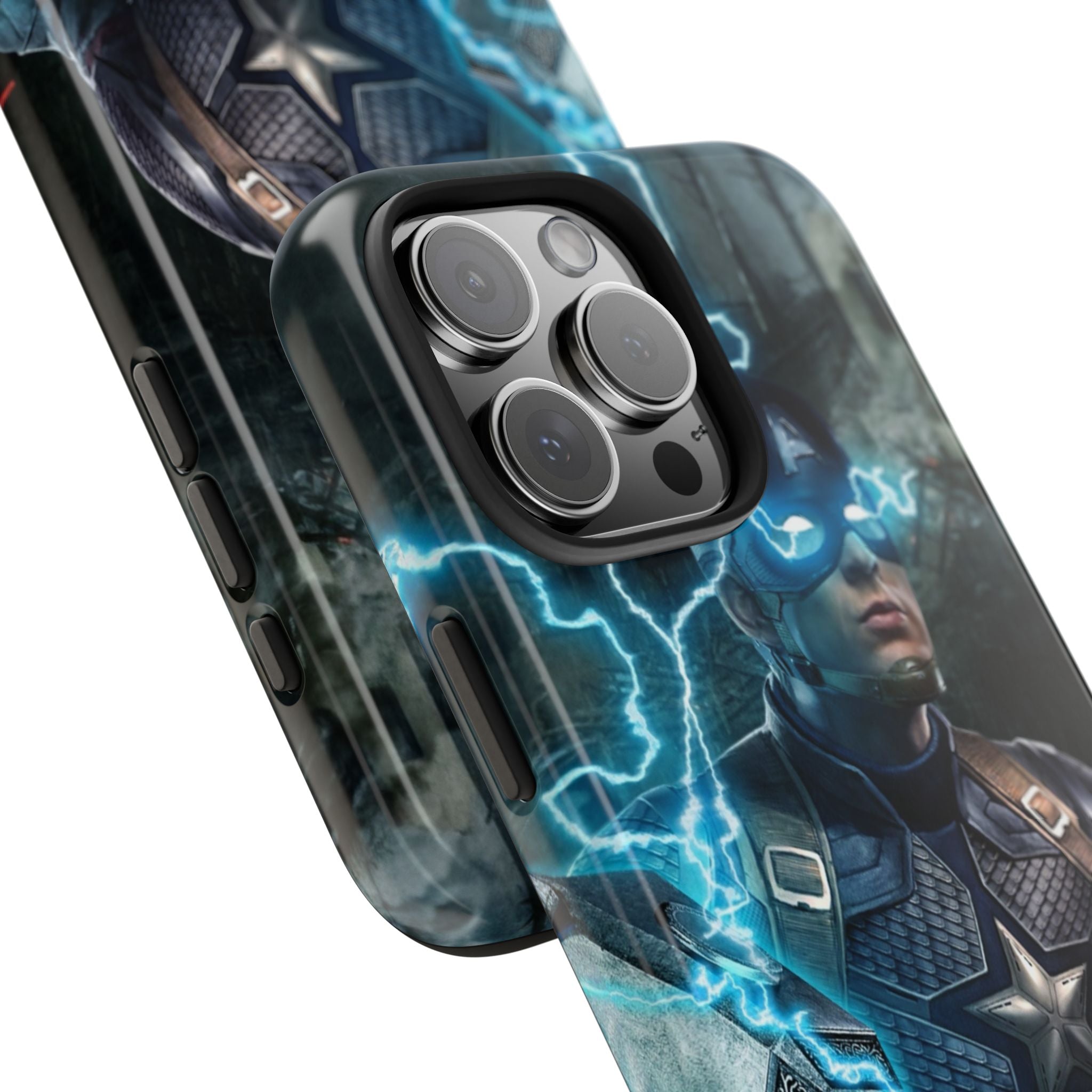 Captain America Superhero Tough Phone Cases, Hero Phone Cover, Gift for Gamers, Superhero Accessory, Durable Phone Case for Every Occasion