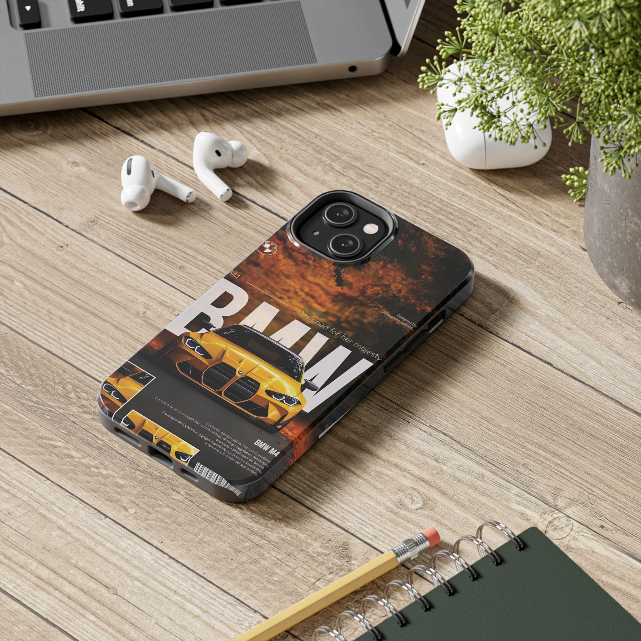 BMW M4 Tough Phone Cases, Car Enthusiast Accessories, Durable Phone Covers, Unique Gifts for Him, Stylish Protection, Birthday Present