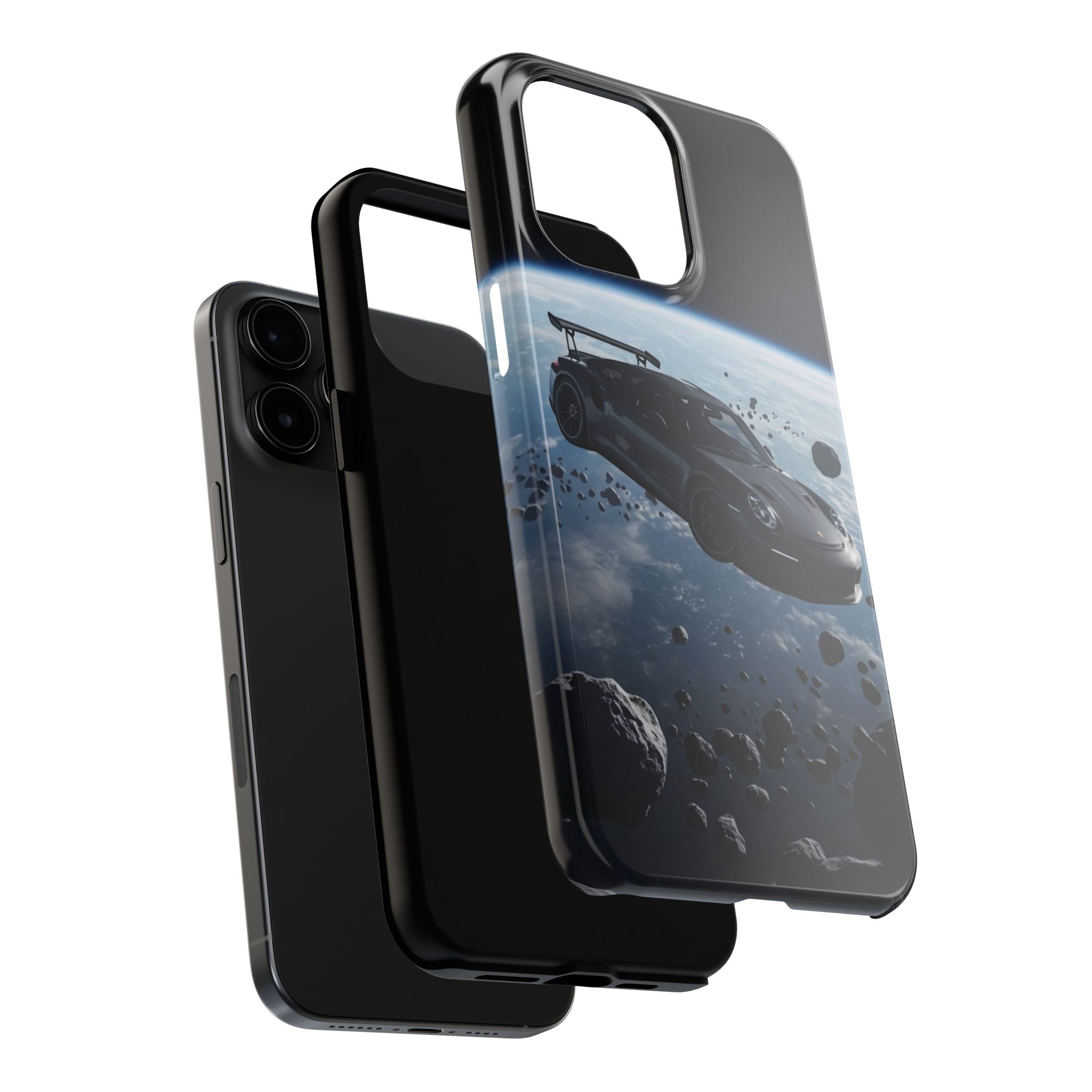 Astronaut Car Tough Phone Cases, Cool Car Cases, Space Phone Cover, Gift for Car Lovers, Unique Phone Accessories