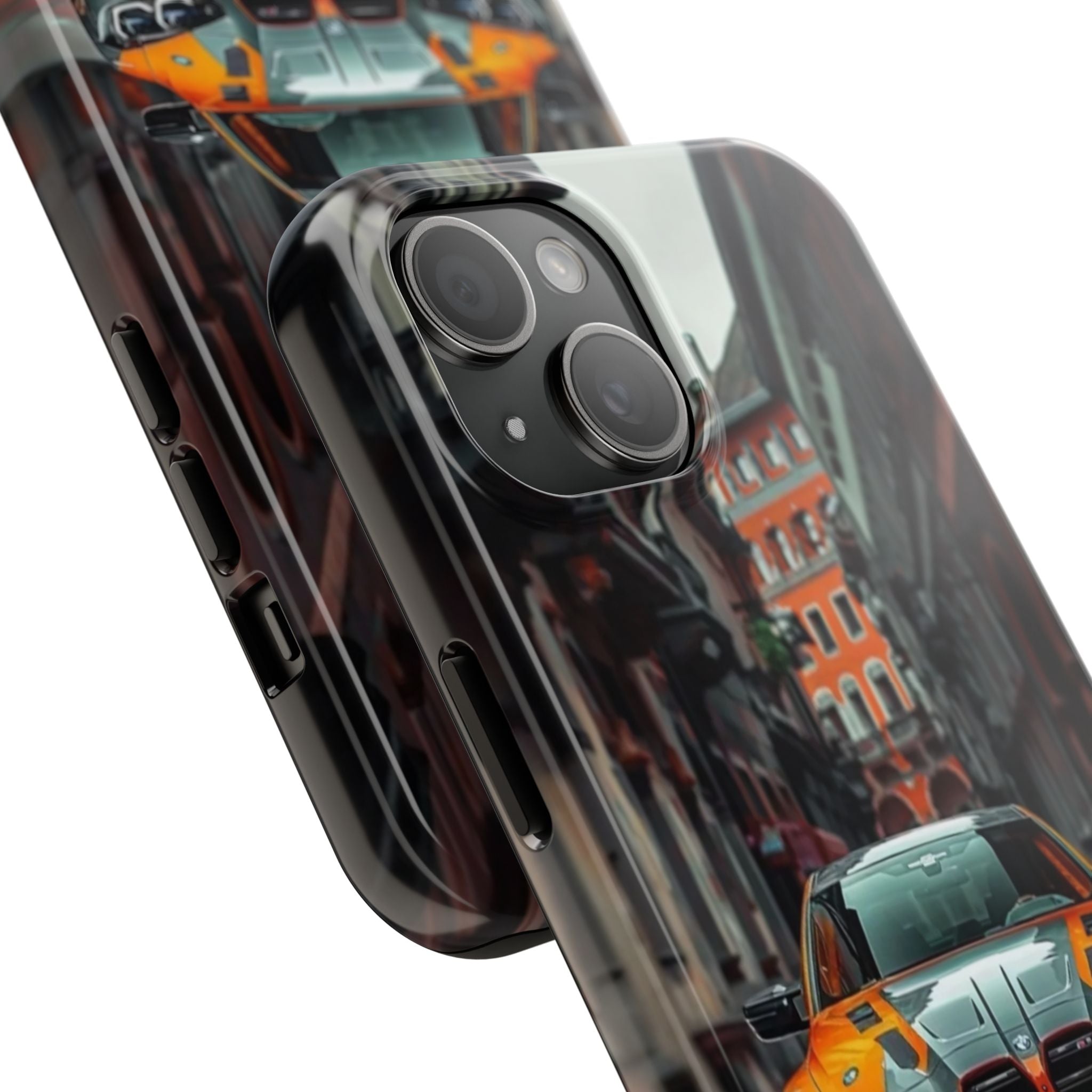 Rugged Car Lover Phone Case, Durable Phone Cover, Automotive Gift, Unique Car Design, Perfect for Birthdays, Car Enthusiasts