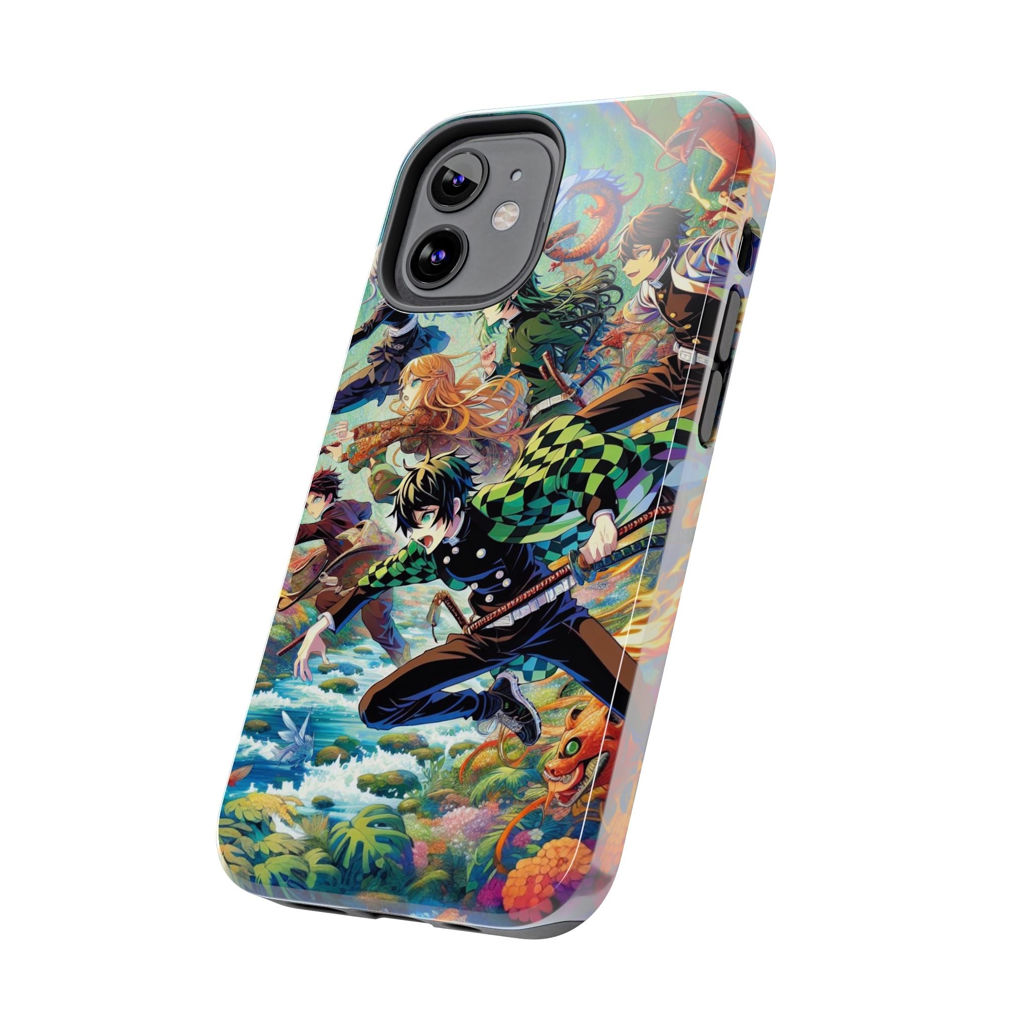 Vibrant Anime Tough Phone Cases, Protective Covers, Gifts for Fans, Geeky Accessories, Birthday or Holiday Presents