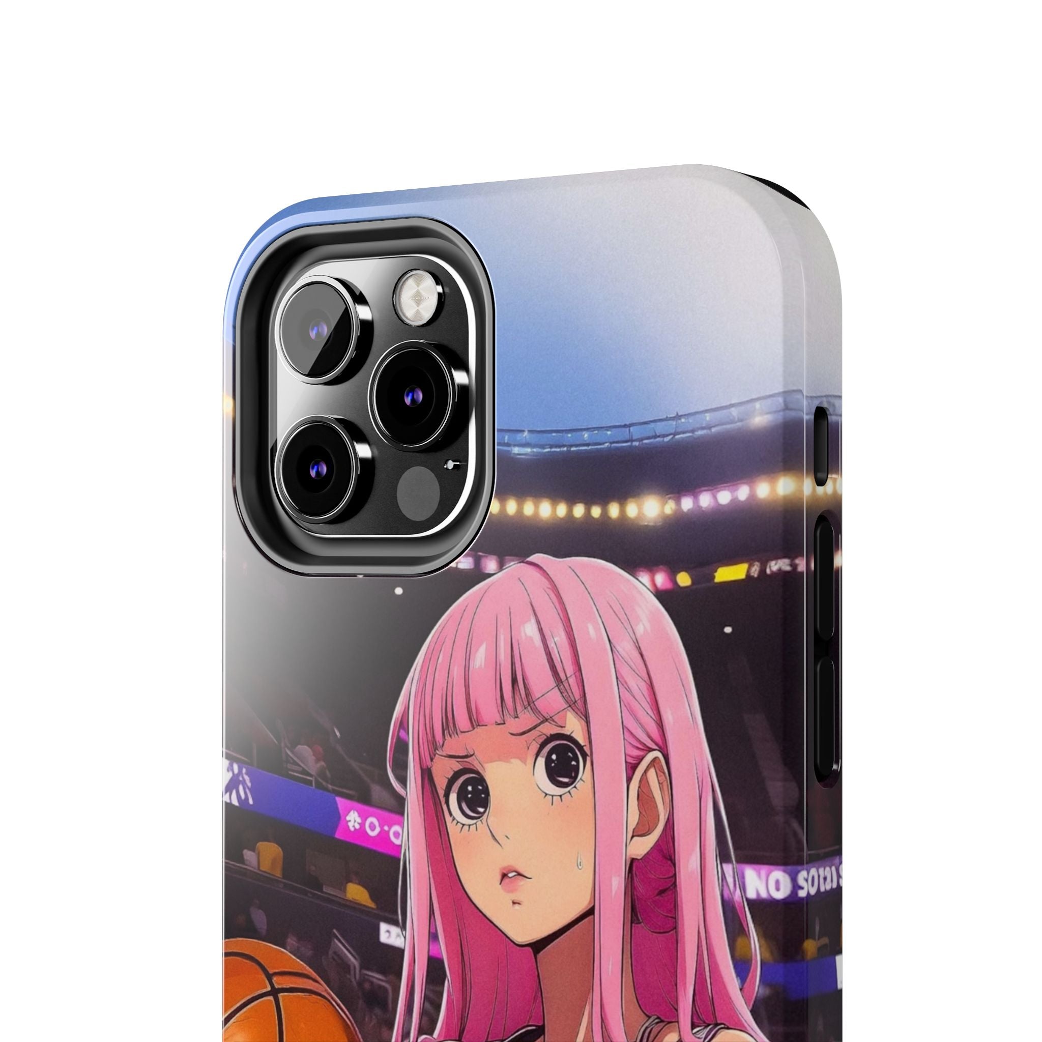 Sporty Anime Phone Cases - Tough Protection, Unique Basketball Design, Gift for Fans, Durable Soft Case, Perfect for Sports Lovers