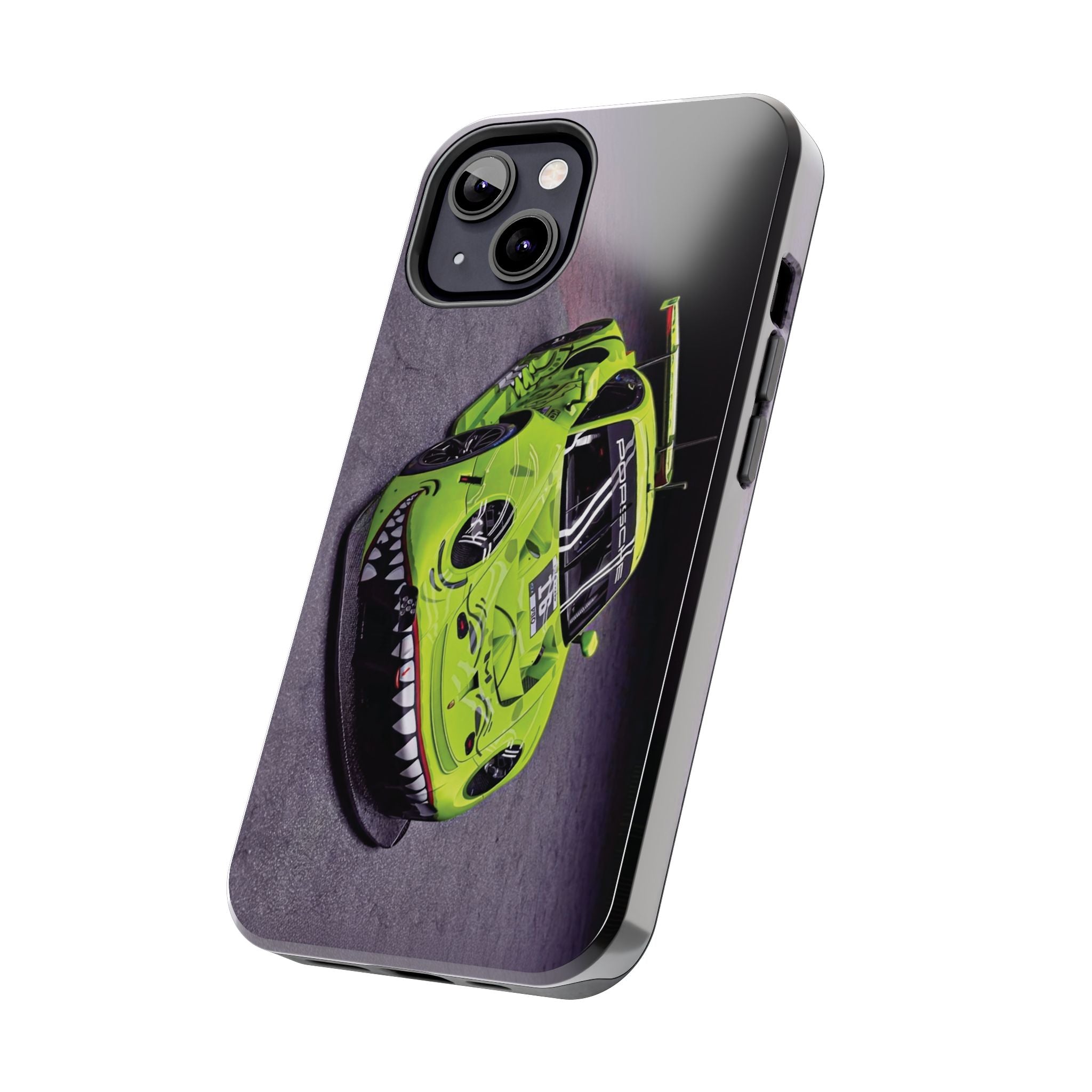 Vibrant Racing Phone Cases, Tough Car Protection, Gift for Car Lovers, Personalized Auto-Themed Accessories, Unique Tech Gifts