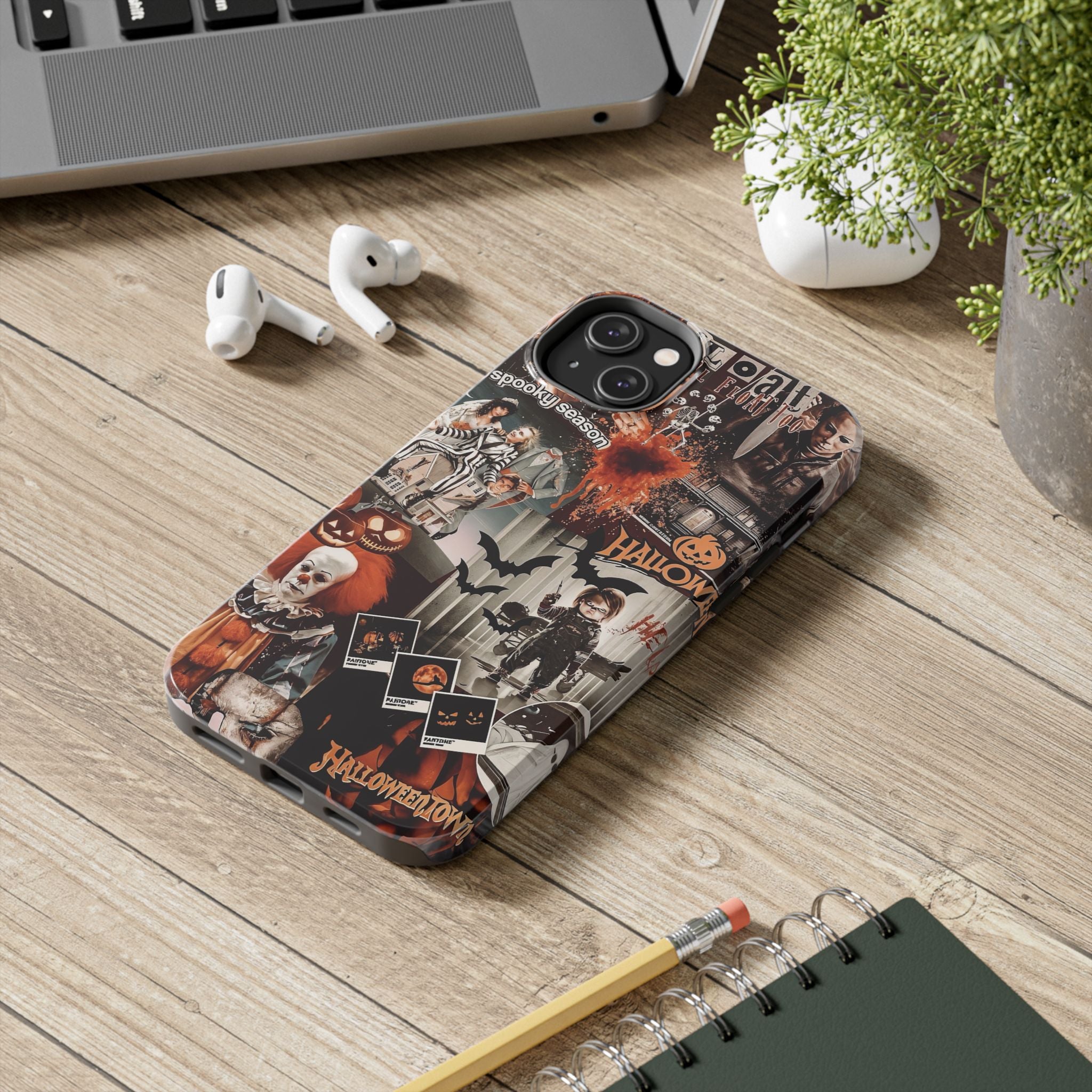 Halloween Phone Cases, Spooky Decor, Fall Celebration, Gift for Horror Fans, Trick or Treat Essentials