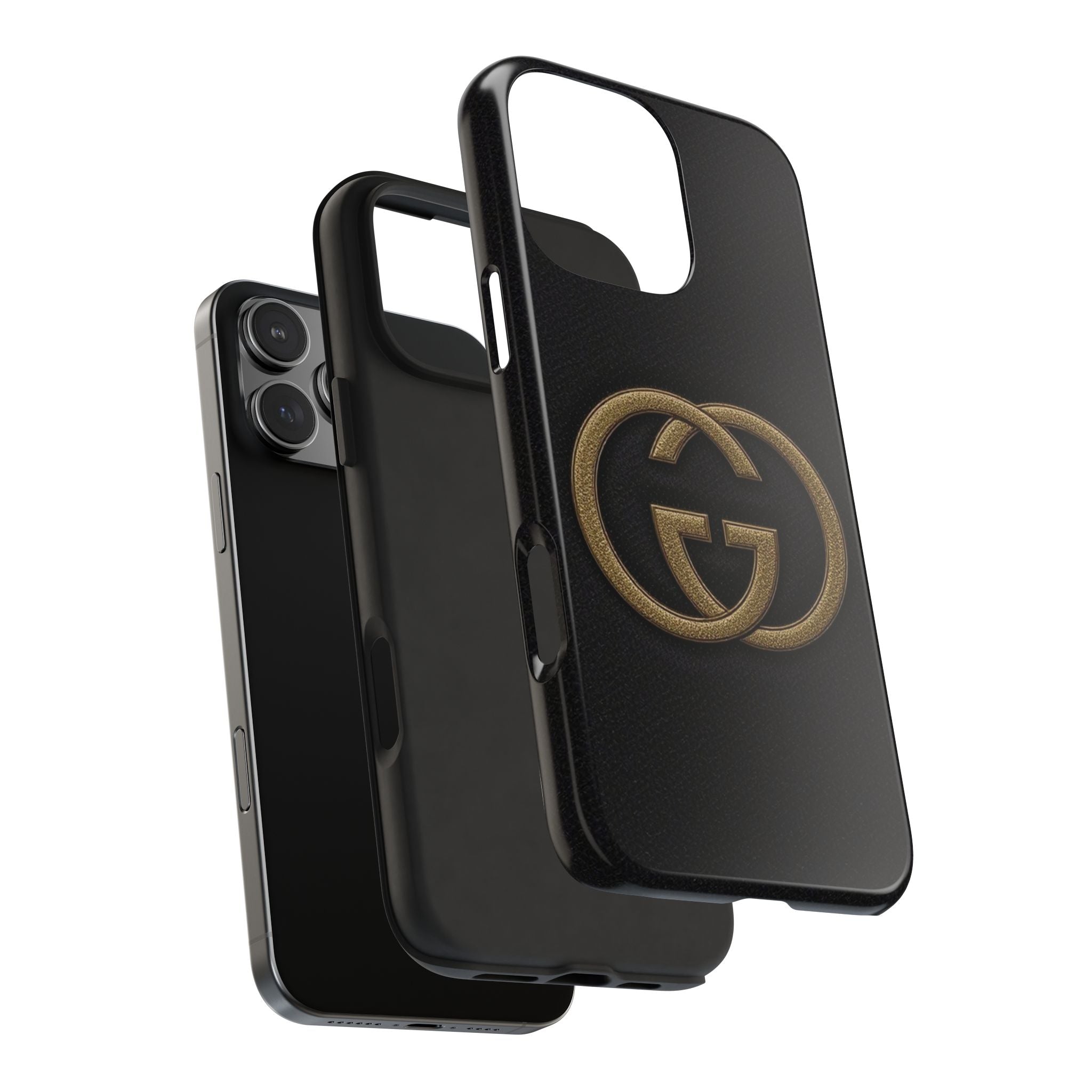 Stylish Tough Phone Cases with Elegant Logo, Durable Protection, Fashion Accessory, Smartphone Cases, Gift for Her or Him