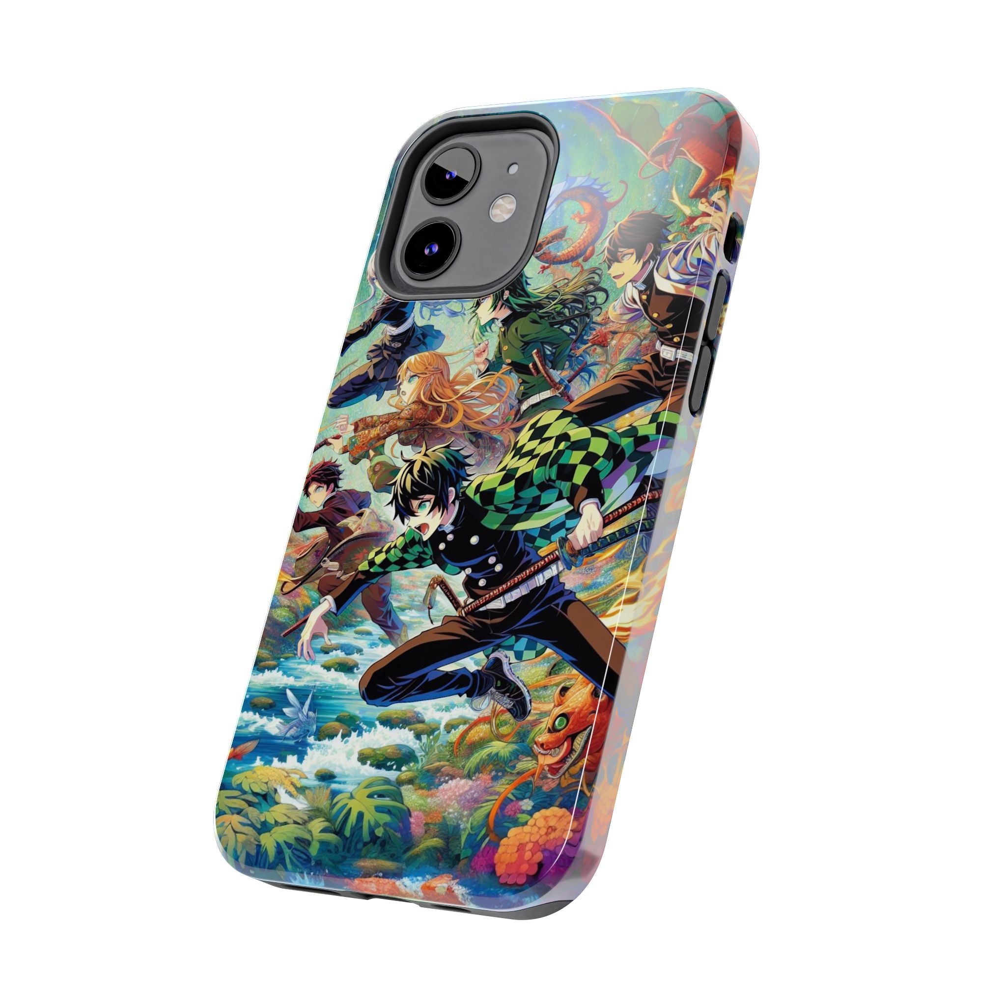 Vibrant Anime Tough Phone Cases, Protective Covers, Gifts for Fans, Geeky Accessories, Birthday or Holiday Presents