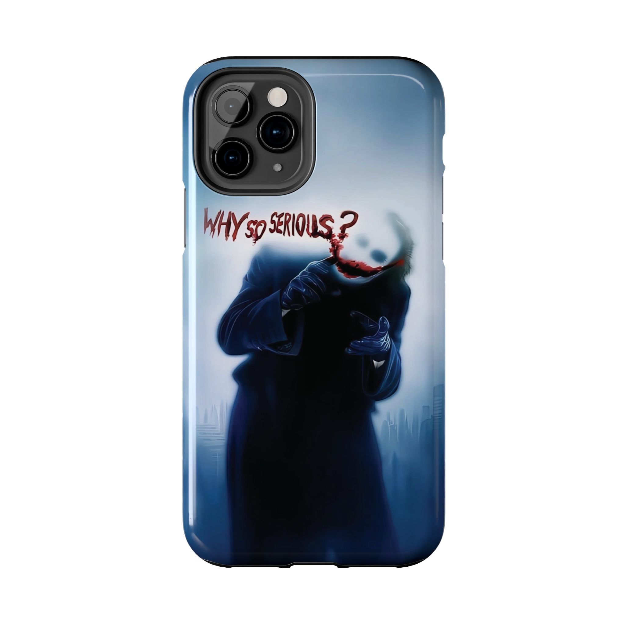 Tough Phone Cases, Dark Humor Phone Cover, Joker Inspired Case, Gifts for Movie Fans, Unique Phone Protector, Cool Accessories