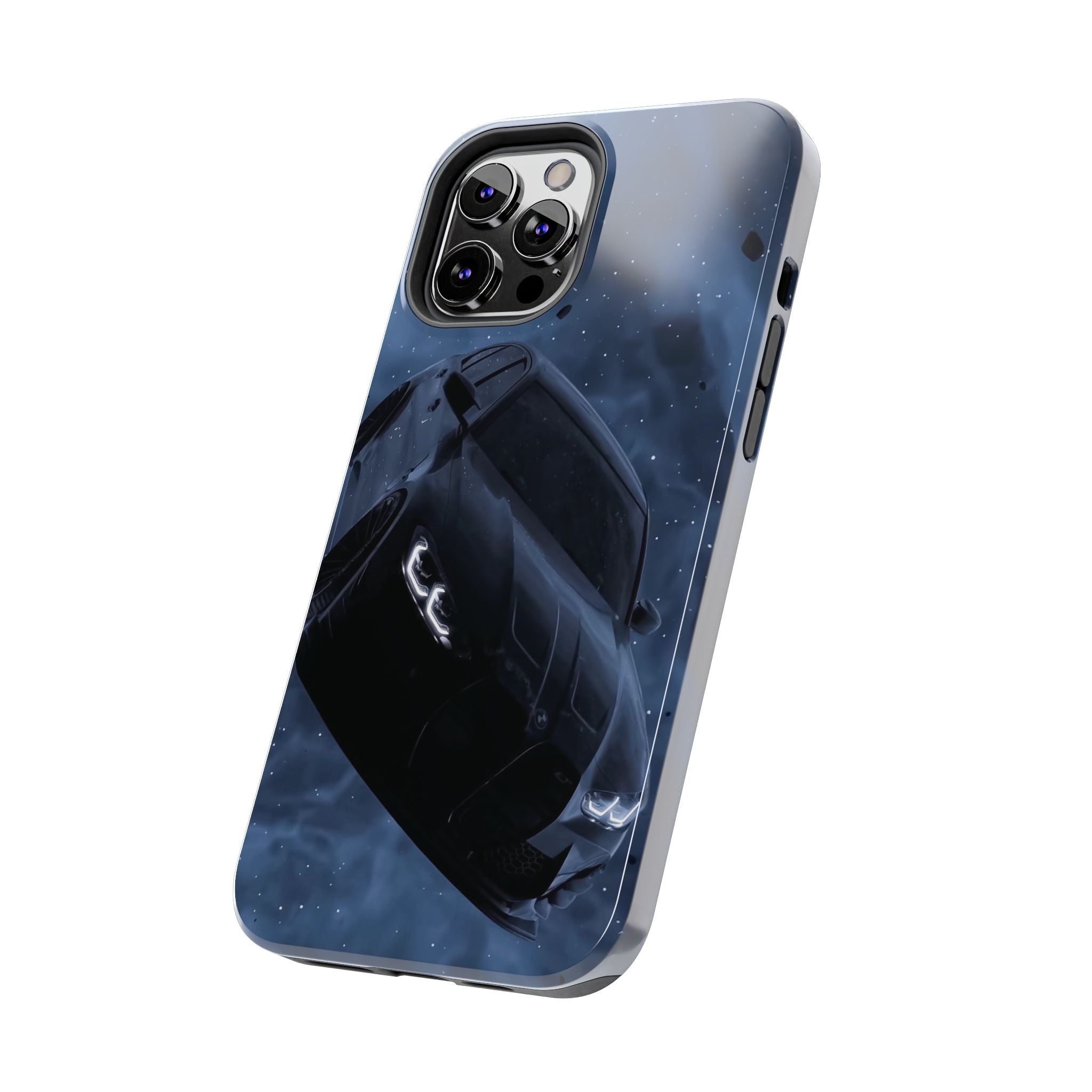 Car Enthusiast Phone Case | Tough Phone Cases, Car Lover Gift, Durable Cover, Automotive Accessories, Black Car Design