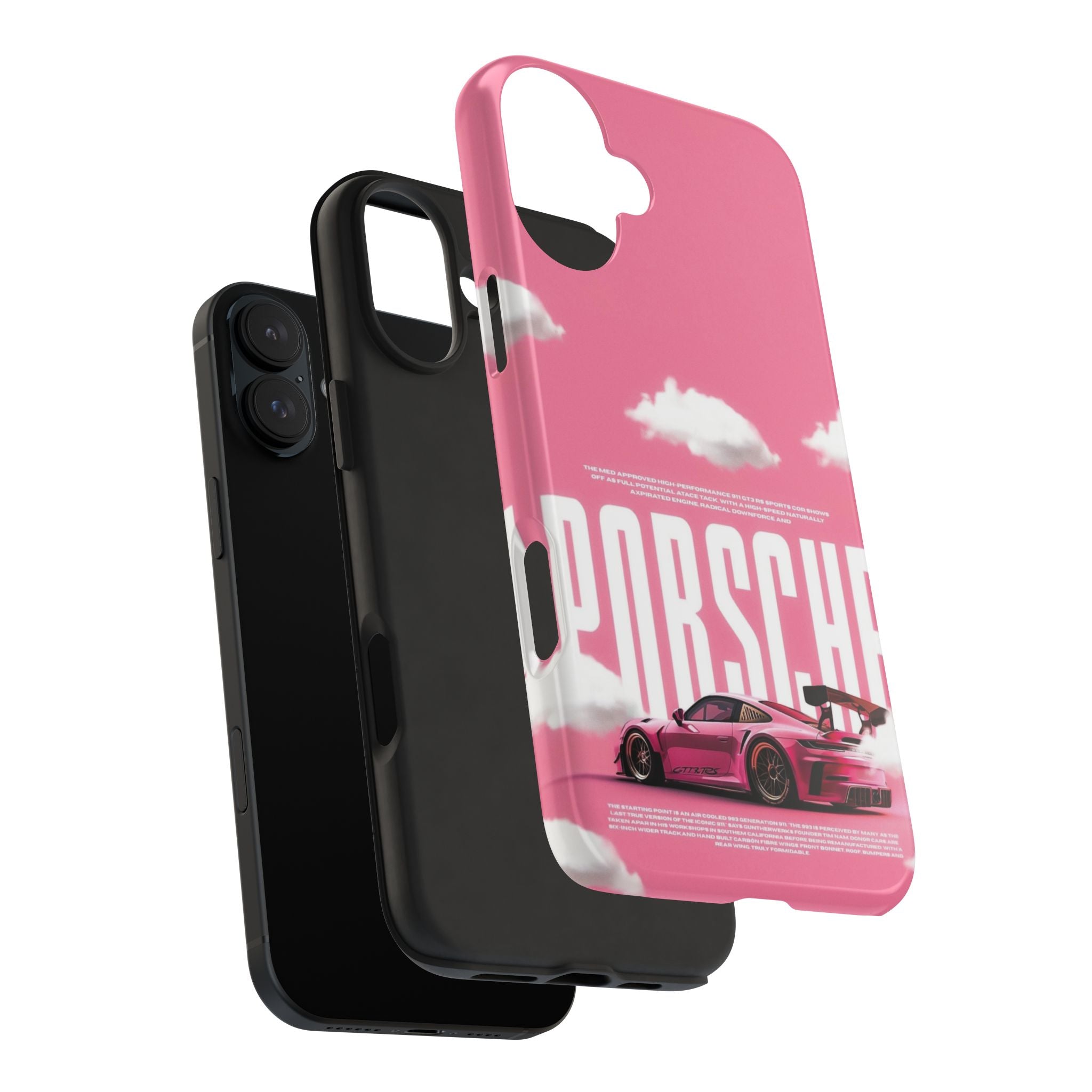 Porsche Tough Phone Cases - Stylish Protection for Car Enthusiasts, Unique Gift for Birthdays, Automotive Decor, Trendy Accessories