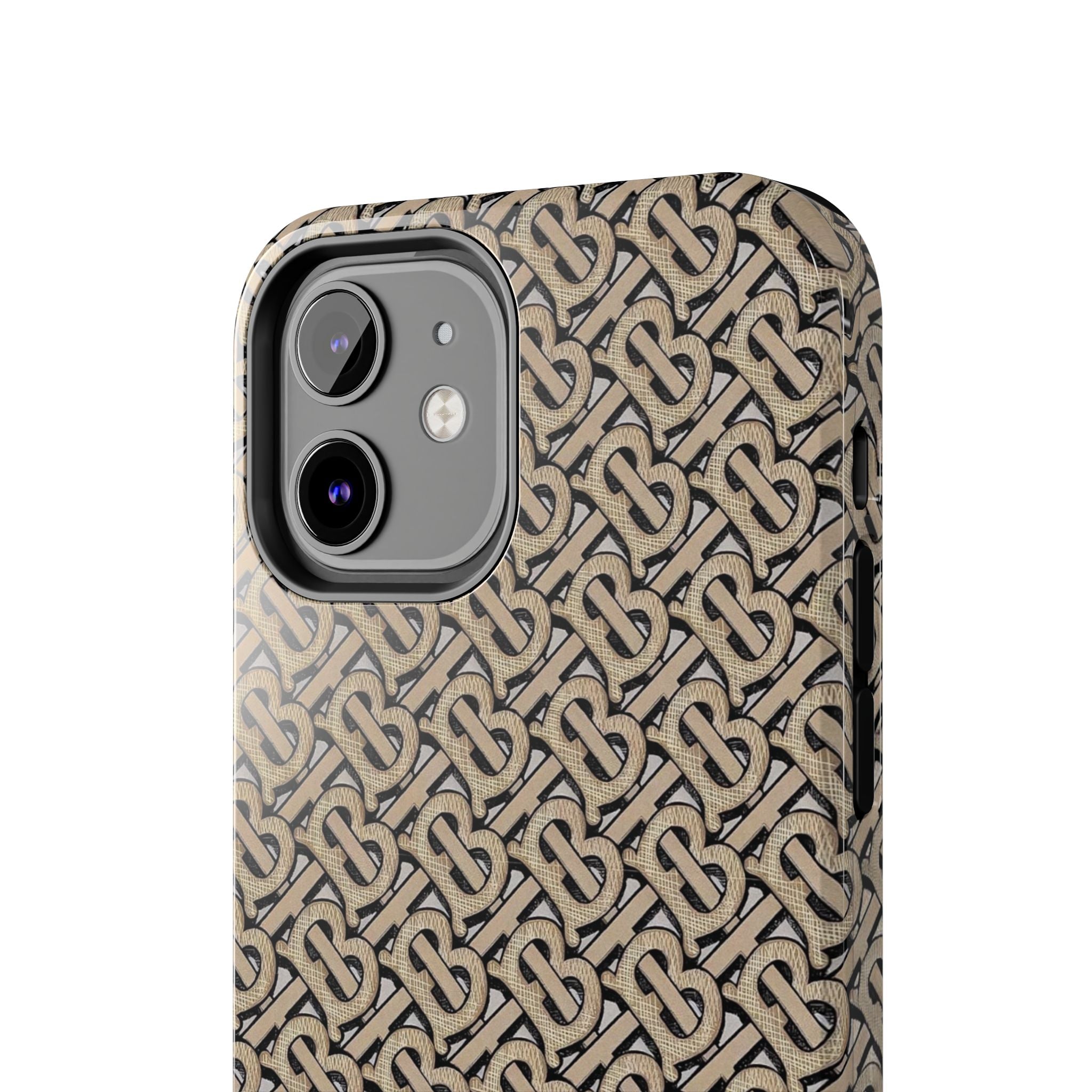 Elegant Interwoven Pattern Tough Phone Cases, Stylish Phone Covers, Durable Cases for Everyday Adventures, Gift for Phone Lovers