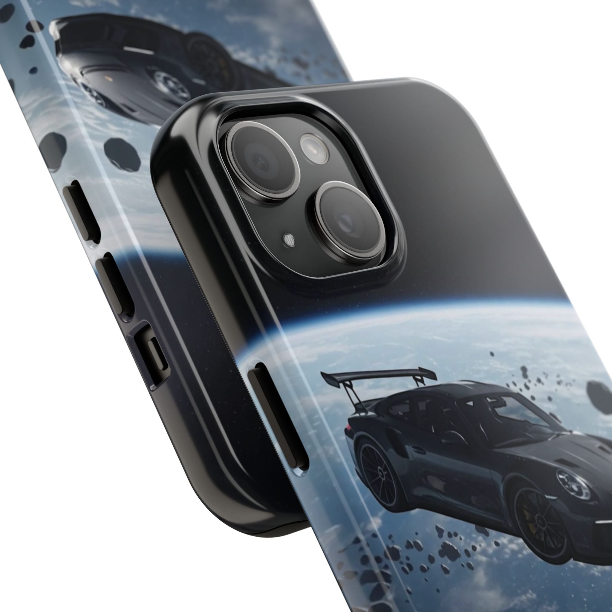 Astronaut Car Tough Phone Cases, Cool Car Cases, Space Phone Cover, Gift for Car Lovers, Unique Phone Accessories