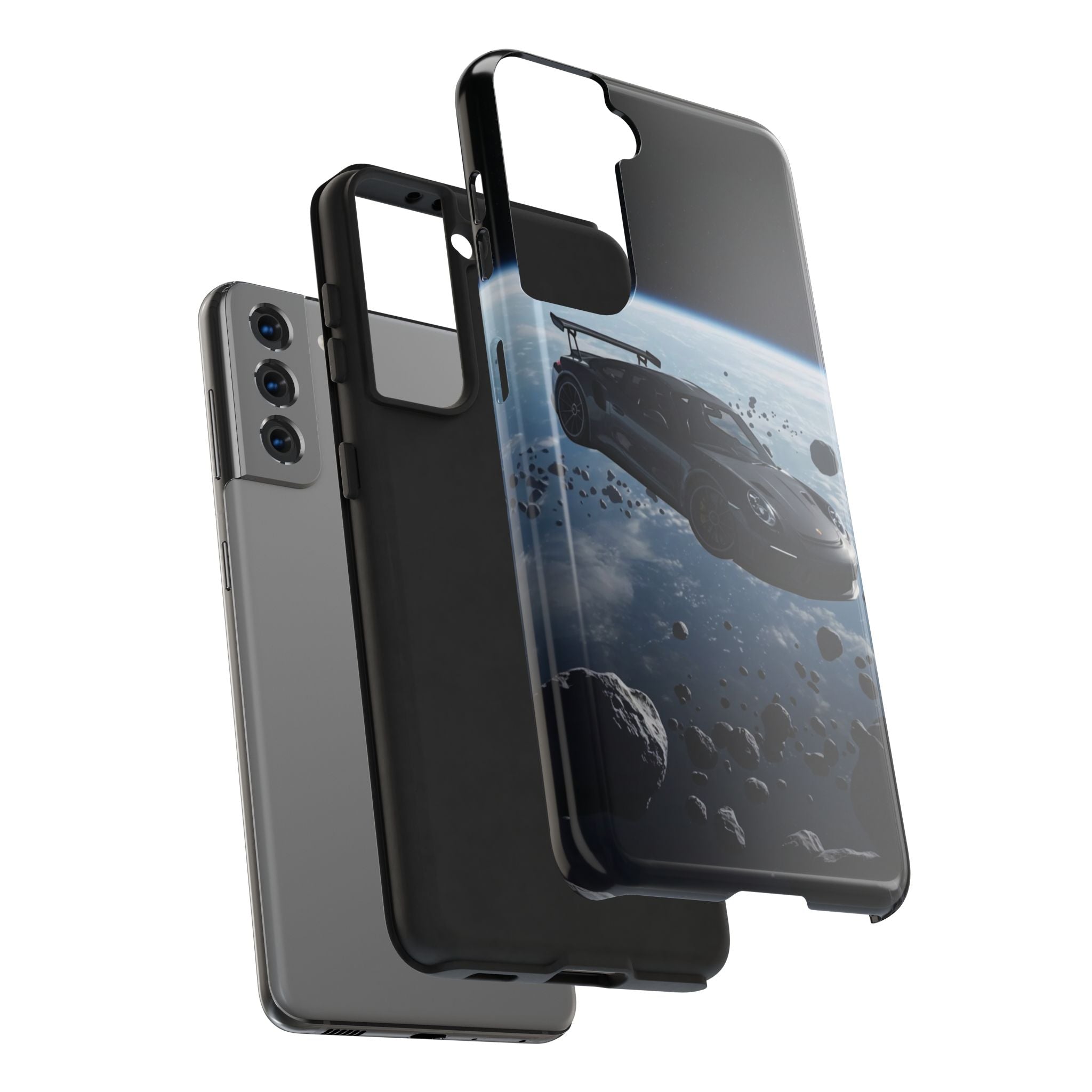 Astronaut Car Tough Phone Cases, Cool Car Cases, Space Phone Cover, Gift for Car Lovers, Unique Phone Accessories