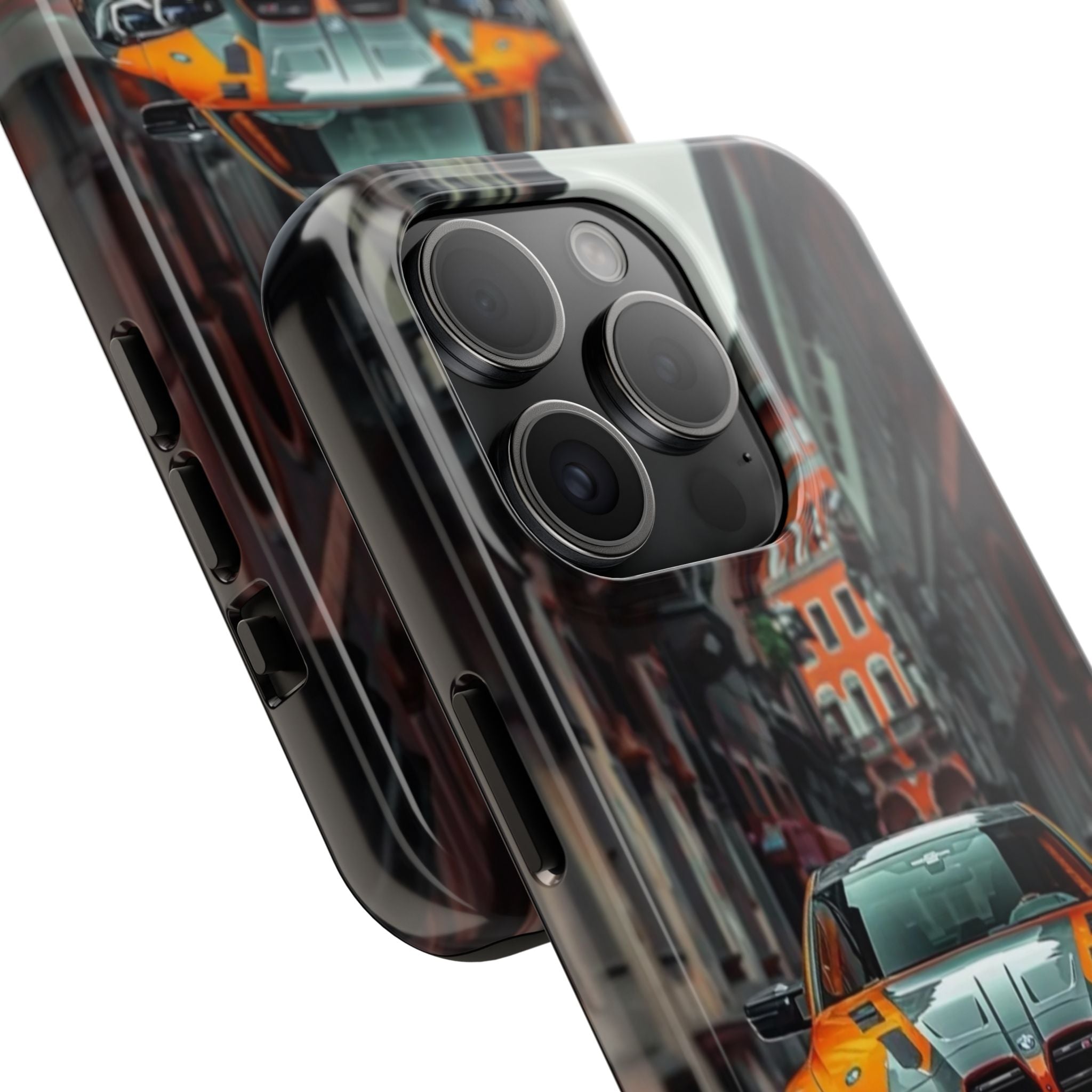 Rugged Car Lover Phone Case, Durable Phone Cover, Automotive Gift, Unique Car Design, Perfect for Birthdays, Car Enthusiasts