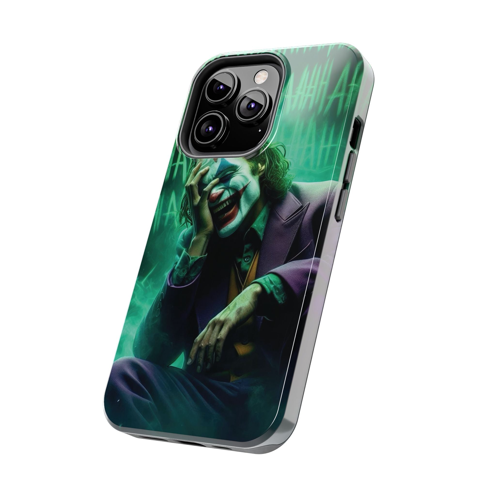 Joker Phone Cases, Tough Phone Cover, Customizable Phone Accessory, Unique Gift for Fans, Pop Culture Merchandise
