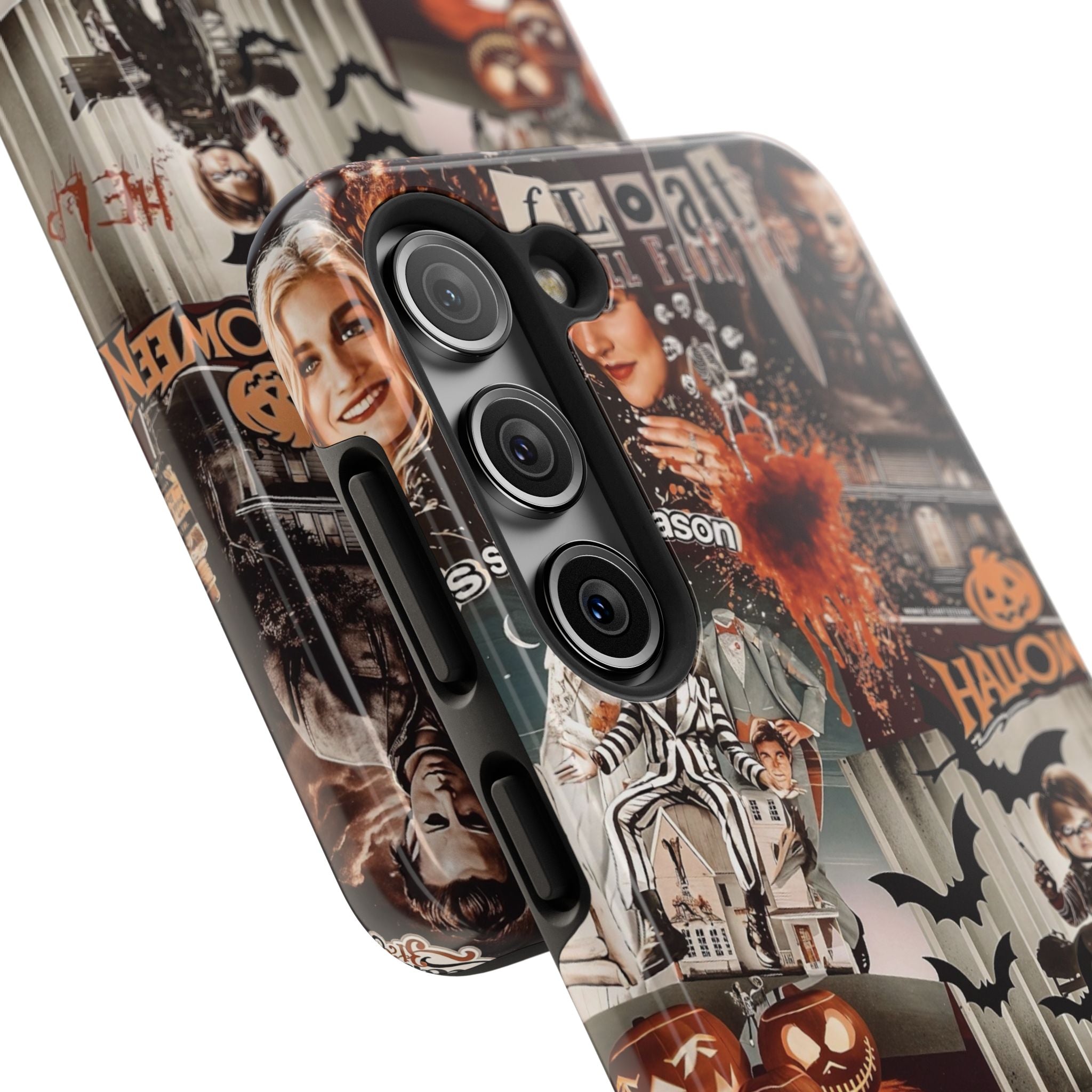 Halloween Phone Cases, Spooky Decor, Fall Celebration, Gift for Horror Fans, Trick or Treat Essentials