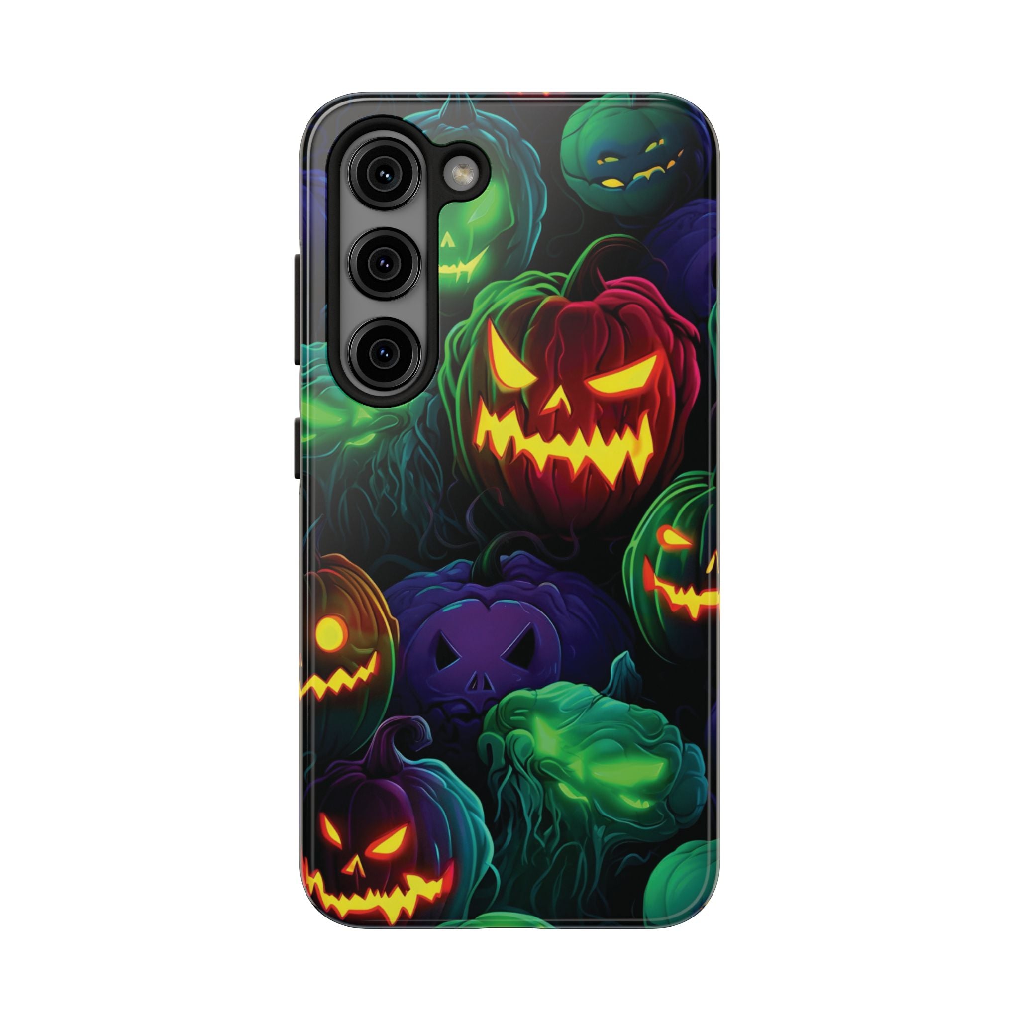 Halloween Pumpkin Phone Case, Spooky Fall Accessory, Tough Phone Cover, Halloween Gift, Pumpkin Decor