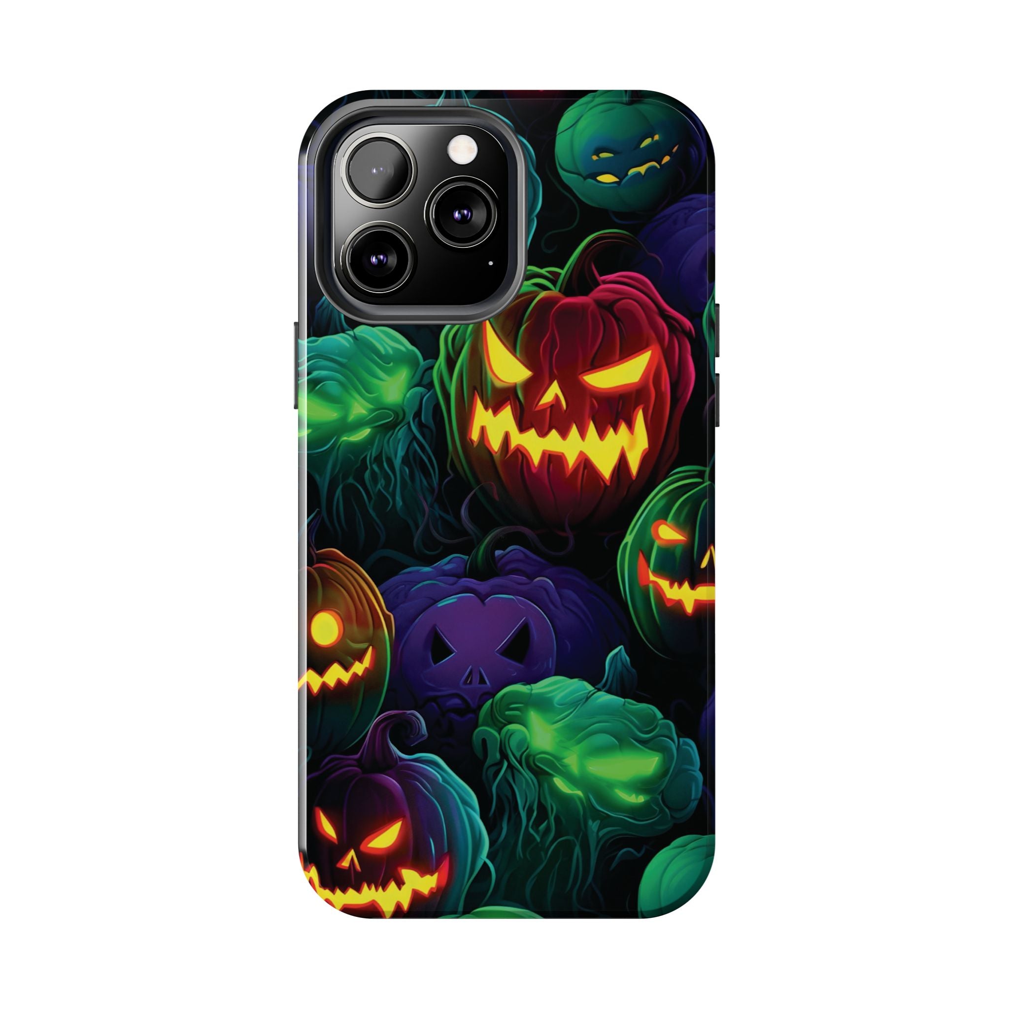 Halloween Pumpkin Phone Case, Spooky Fall Accessory, Tough Phone Cover, Halloween Gift, Pumpkin Decor