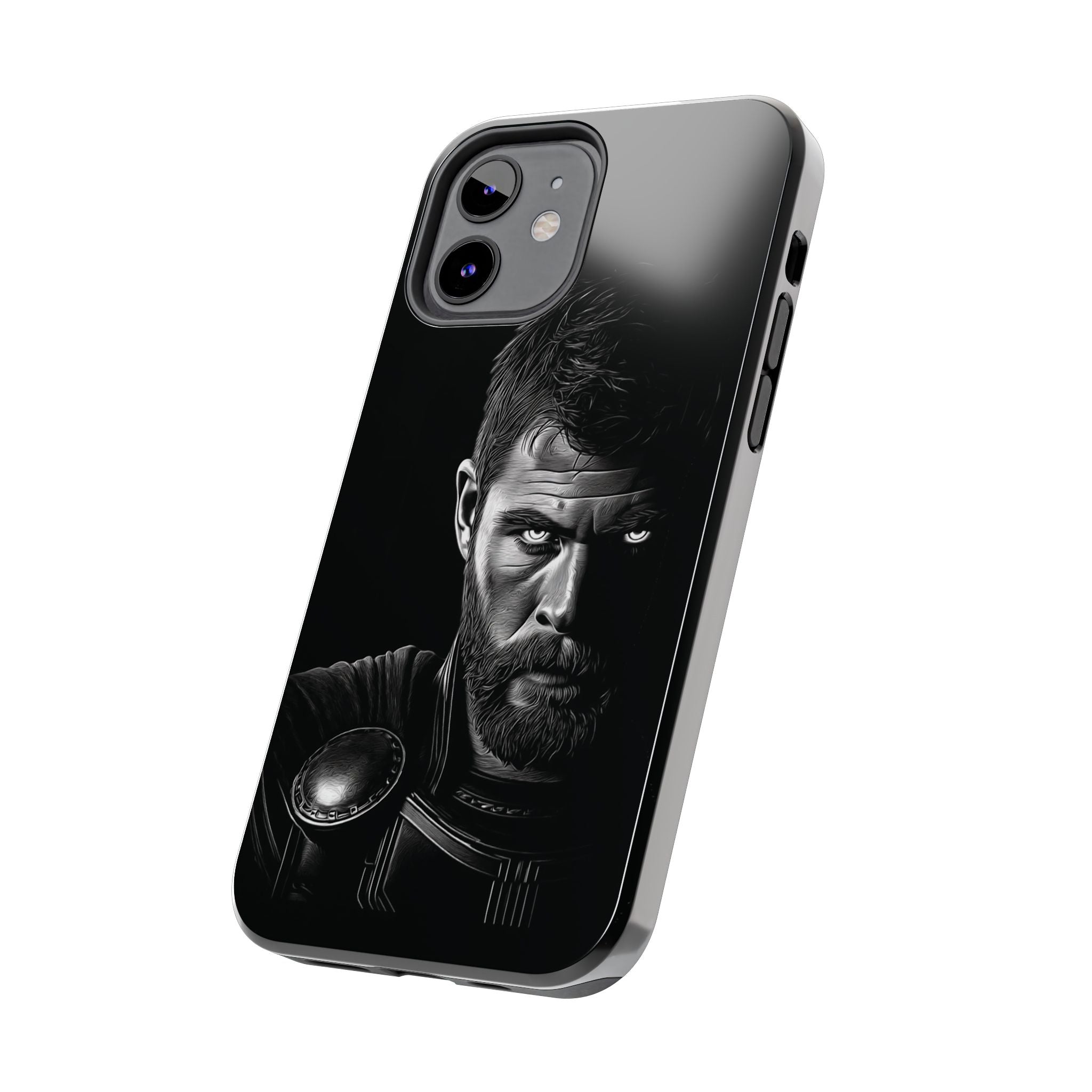 Tough Phone Cases featuring Warrior Design, Rugged Protector, Gift for Adventurers, Customizable Case, Durable Phone Cover