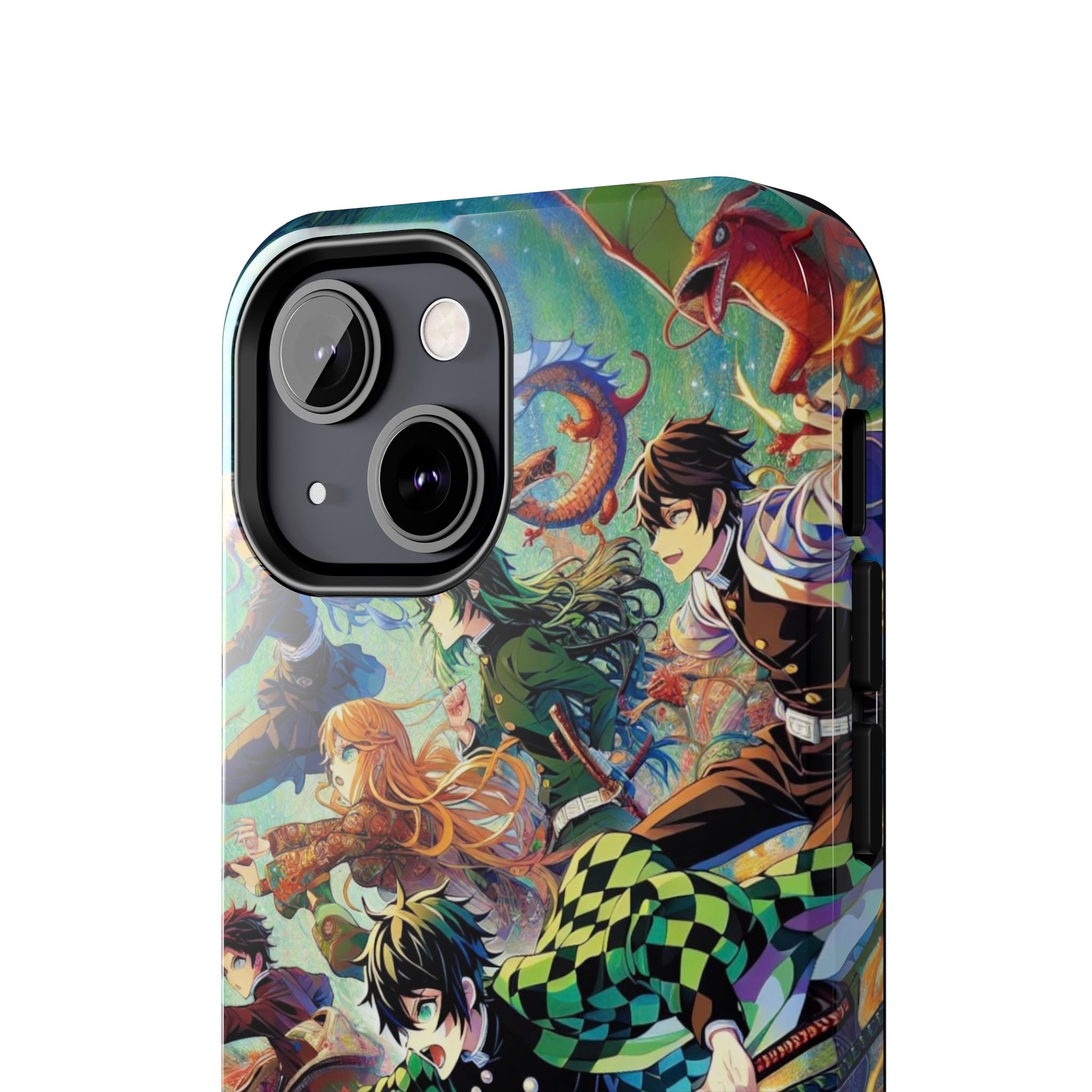 Vibrant Anime Tough Phone Cases, Protective Covers, Gifts for Fans, Geeky Accessories, Birthday or Holiday Presents