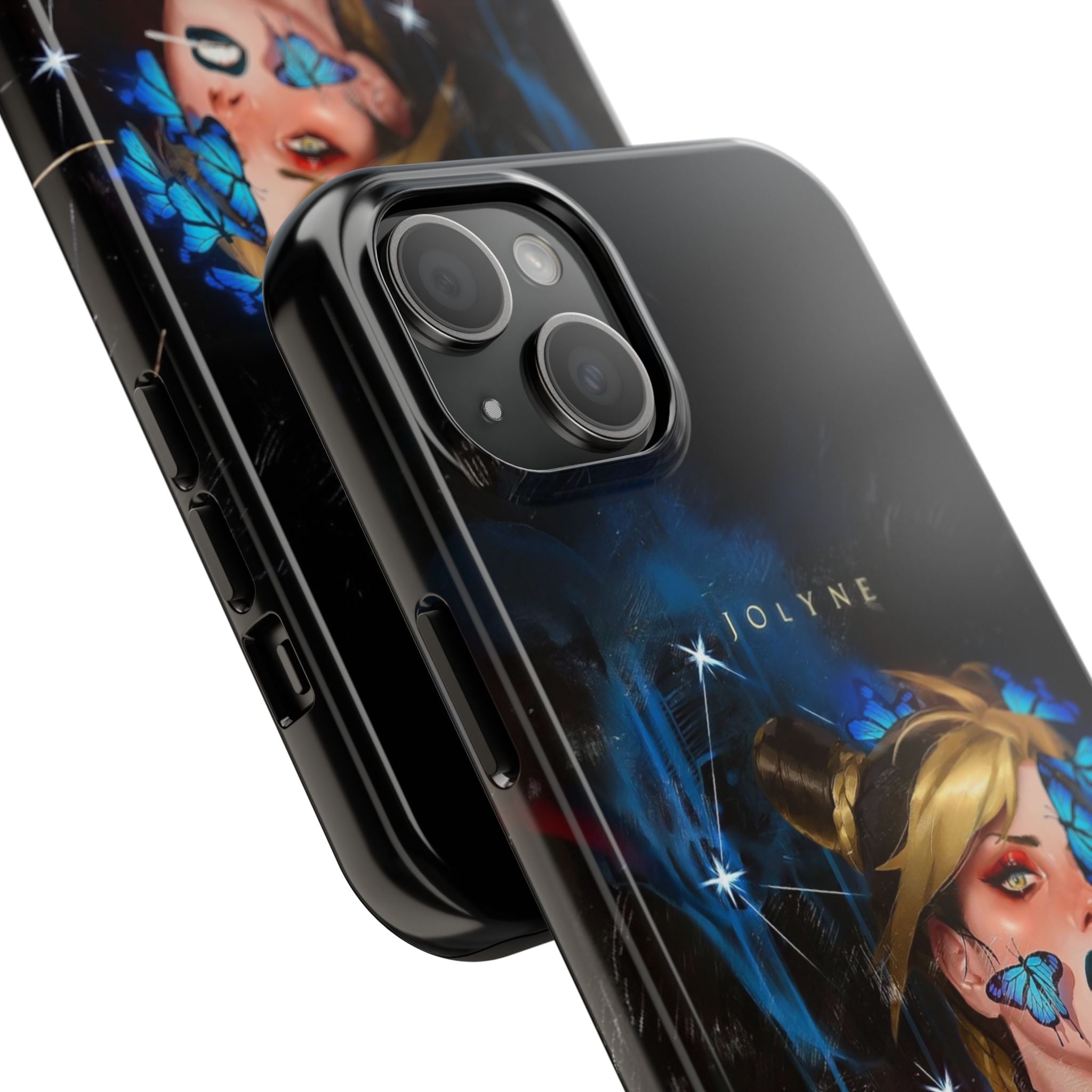 Vibrant Artistic Phone Case, Tough Phone Case for Artists, Unique Phone Cover for Gift, Anime Phone Case for Occasions