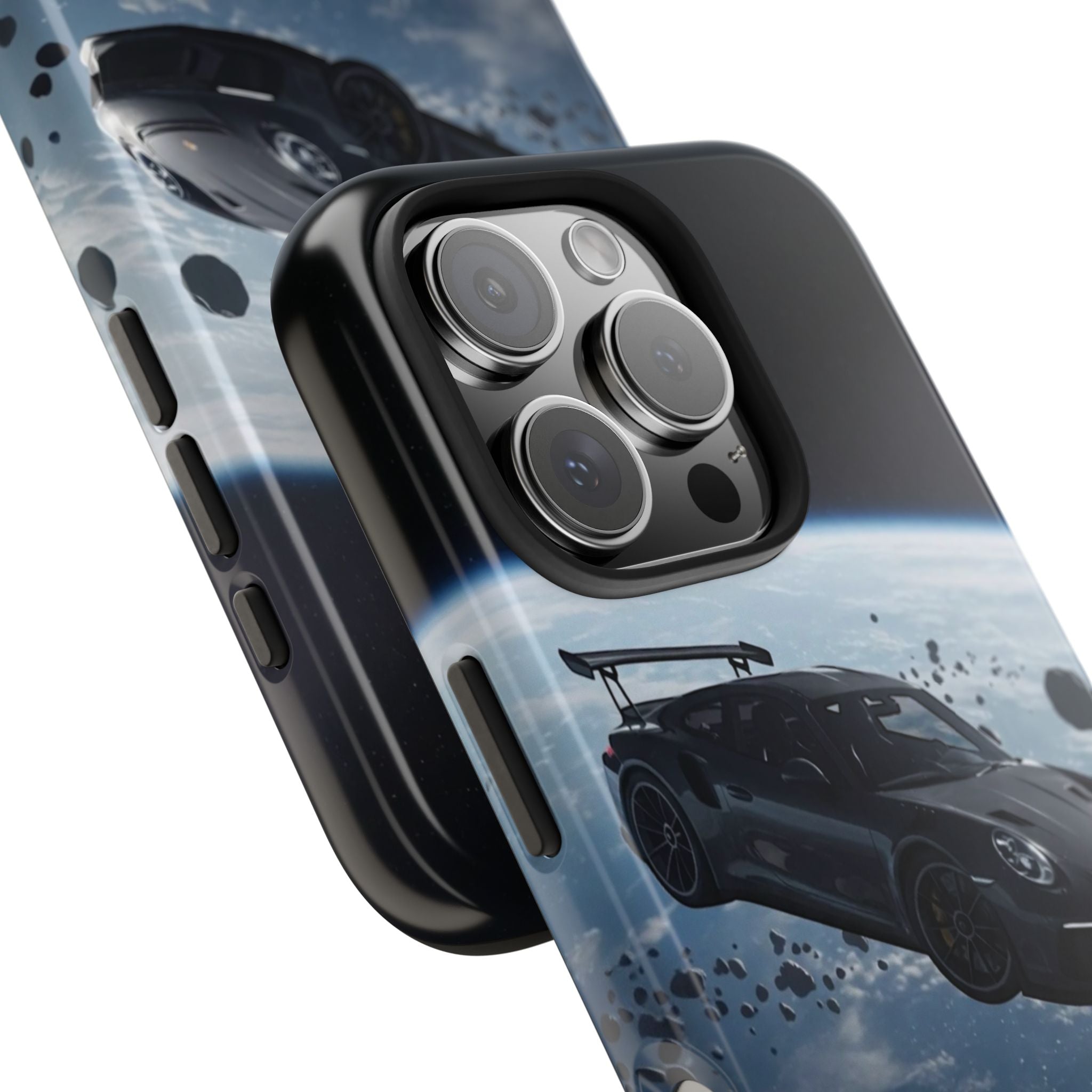 Astronaut Car Tough Phone Cases, Cool Car Cases, Space Phone Cover, Gift for Car Lovers, Unique Phone Accessories