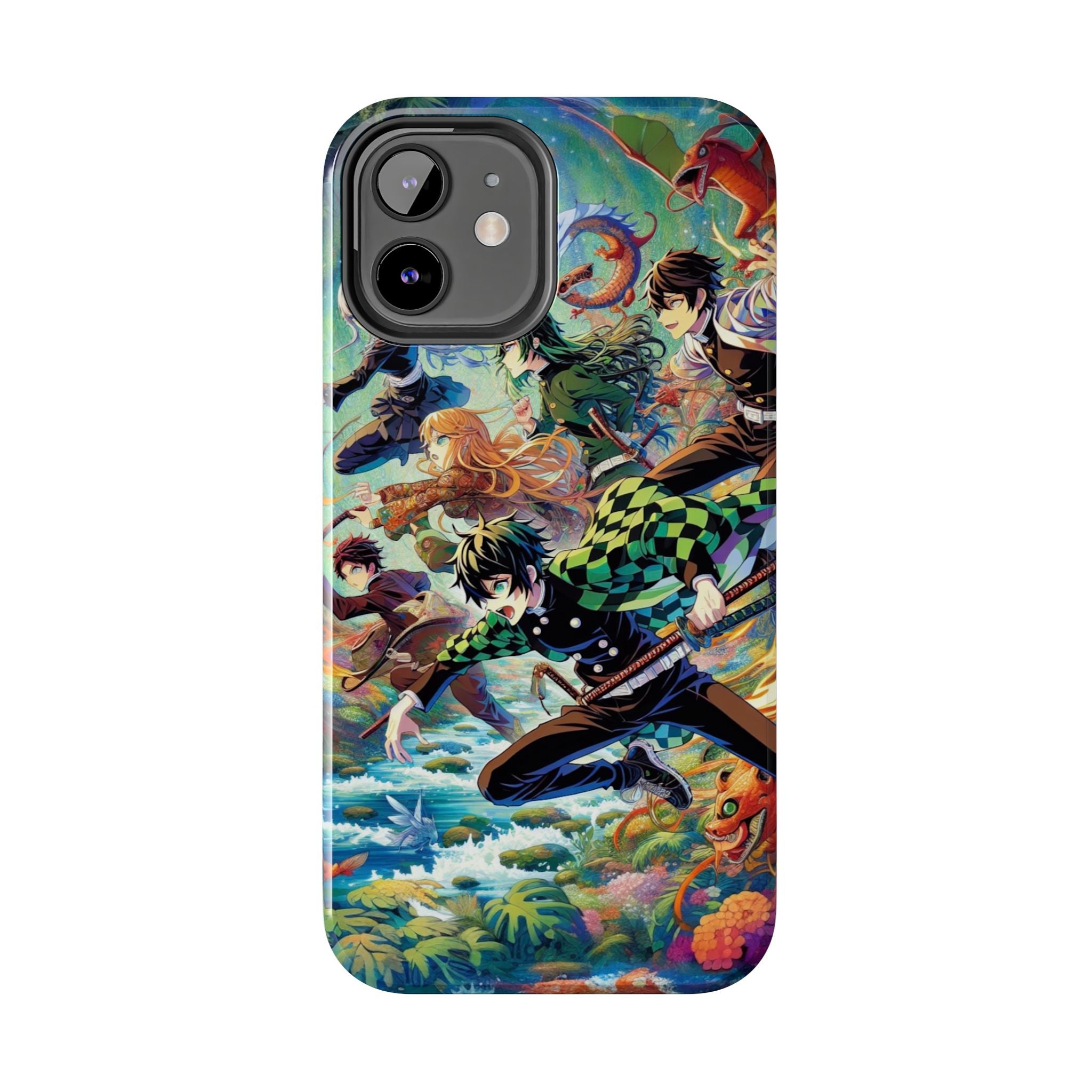 Vibrant Anime Tough Phone Cases, Protective Covers, Gifts for Fans, Geeky Accessories, Birthday or Holiday Presents