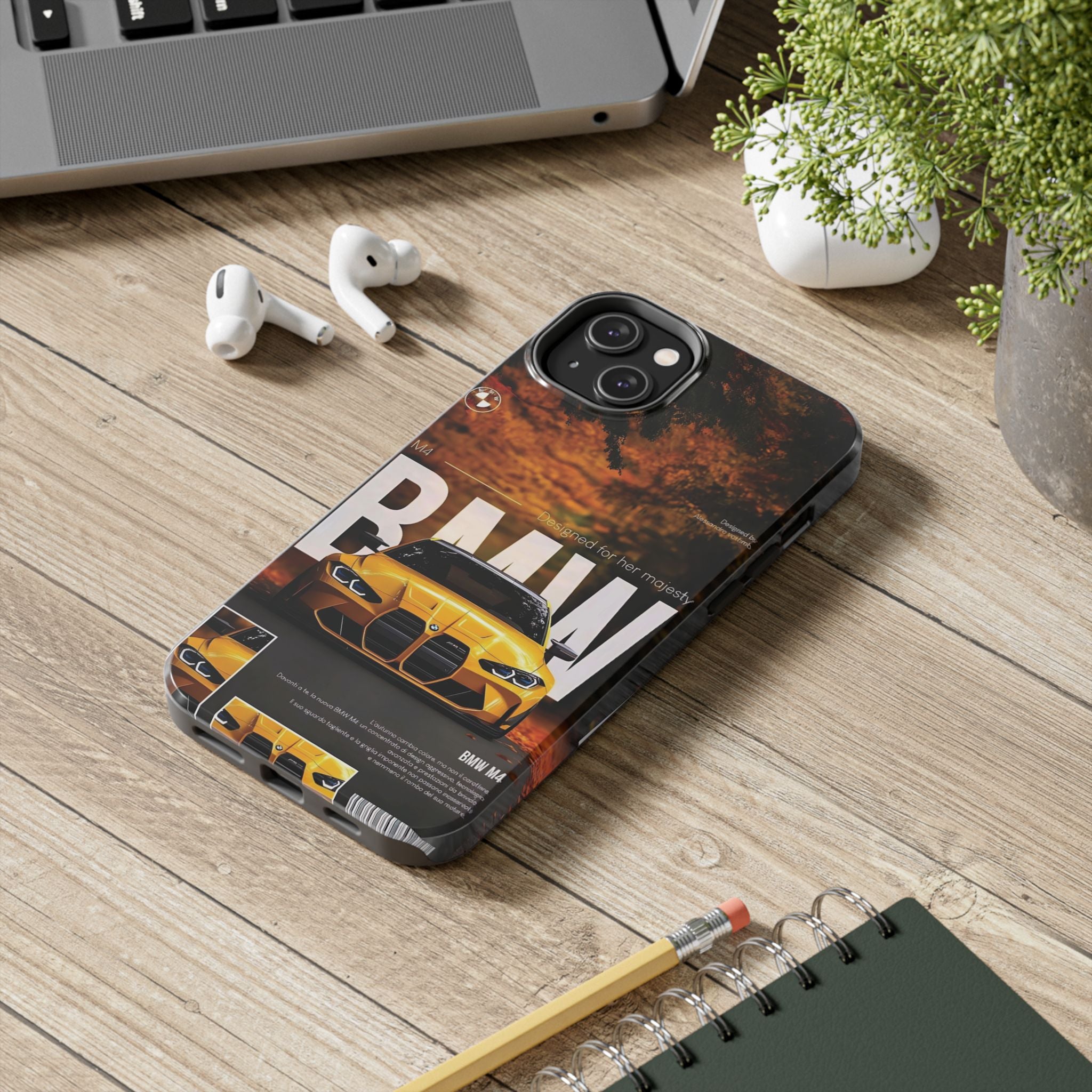 BMW M4 Tough Phone Cases, Car Enthusiast Accessories, Durable Phone Covers, Unique Gifts for Him, Stylish Protection, Birthday Present