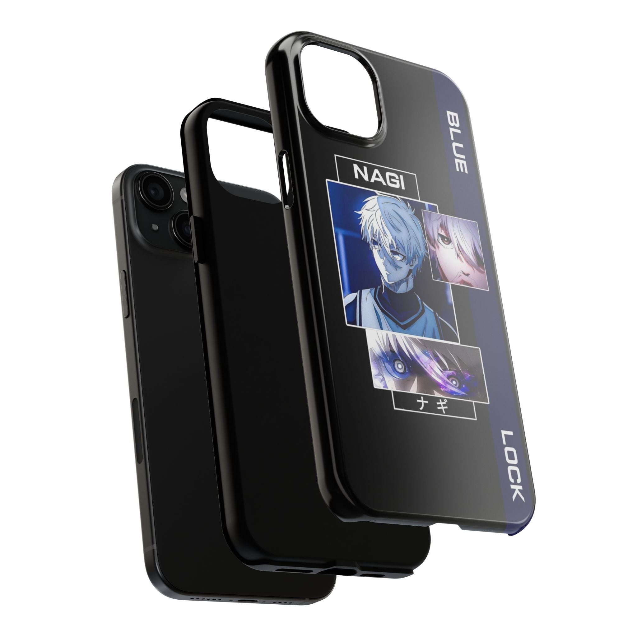 Stylish Tough Phone Cases - Anime Nagi Blue Lock Design, Anime Merchandise, Unique Phone Accessories, Gift for Fans, Durable Protection