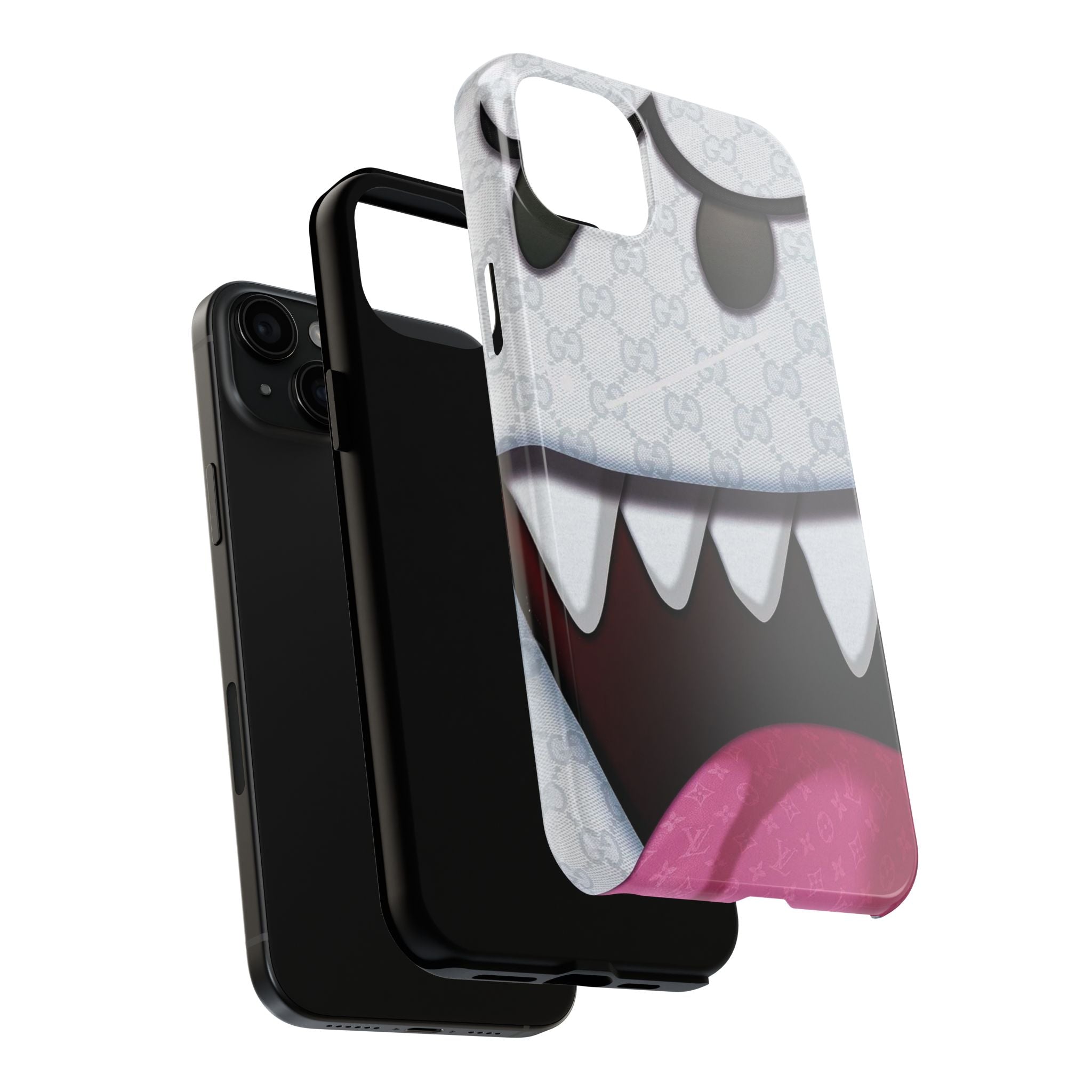 Whimsical Ghost Phone Cases, Cute Monster Cases, Trendy Tech Accessories, Fun Gifts for Gamers, Halloween & Everyday Use