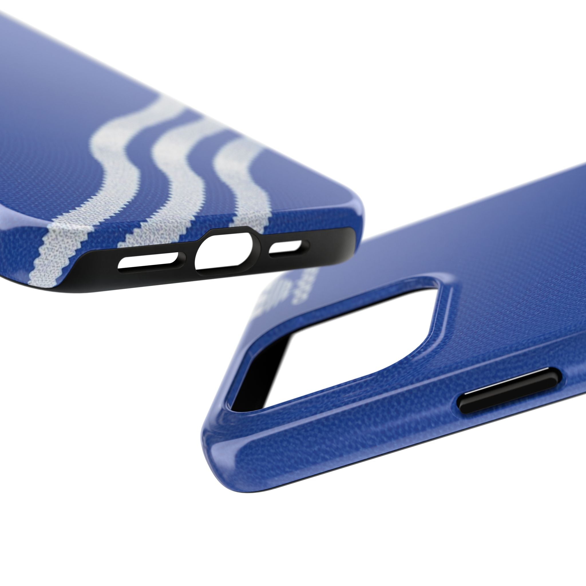 Blue Wave Tough Phone Cases - Durable Cell Phone Covers, Sports-Inspired Accessories, Unique Gift Idea for Athletes & Trendsetters