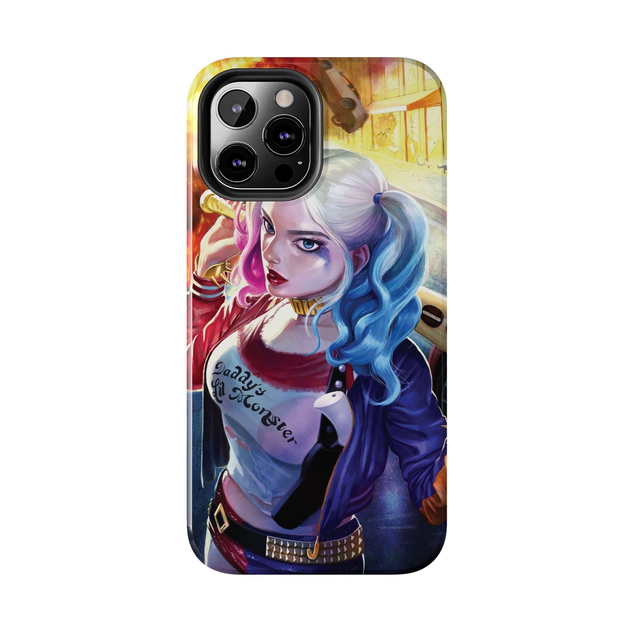 Harley Quinn Tough Phone Cases, Stylish Phone Protector for Women, Anime Style Mobile Cover, Unique Gift for Gamers, Pop Culture Accessories