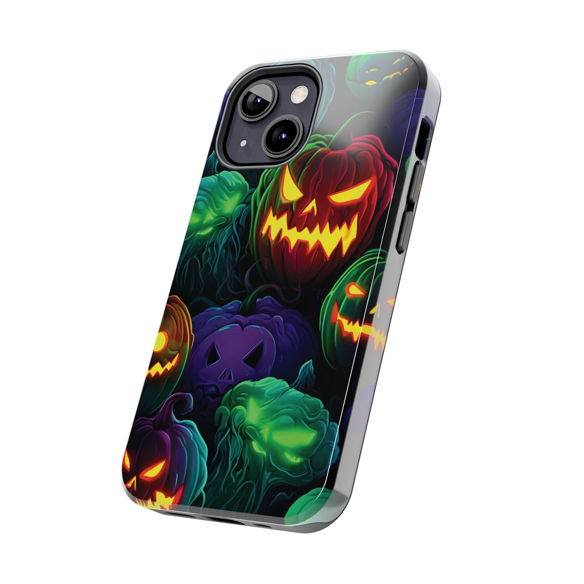 Halloween Pumpkin Phone Case, Spooky Fall Accessory, Tough Phone Cover, Halloween Gift, Pumpkin Decor