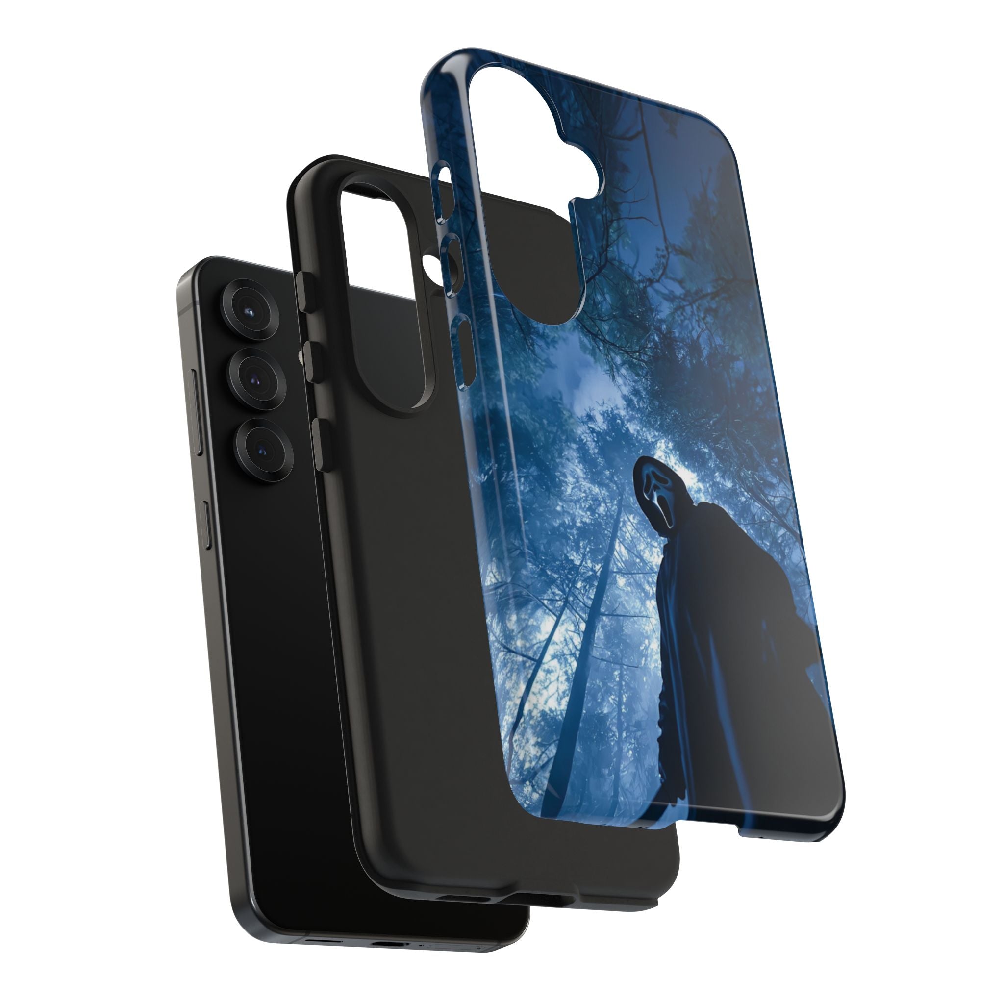 Spooky Forest Phone Cases – Creepy Horror Design for Halloween, Unique Gift, Dark Aesthetic Accessories, Tough Protection Covers