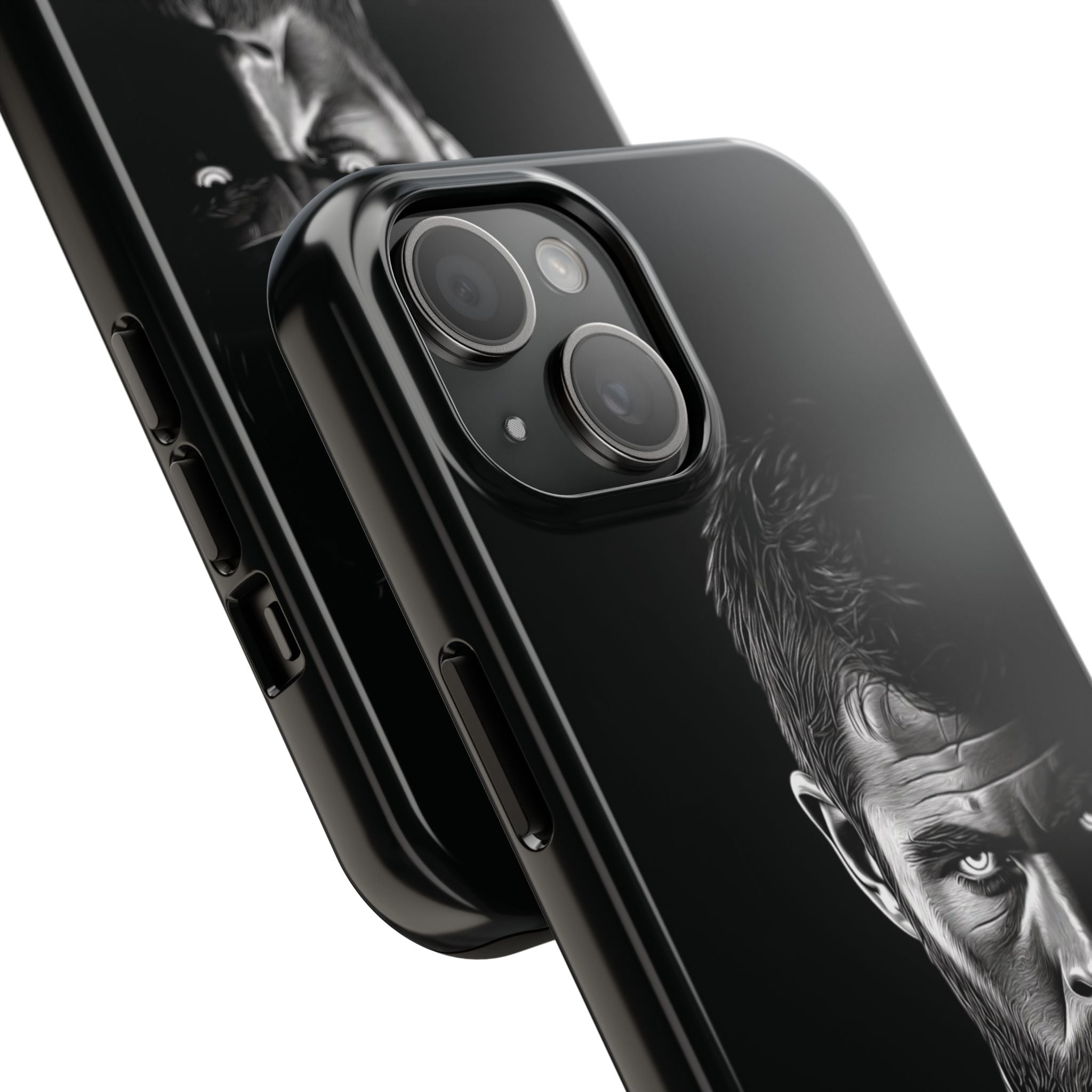 Tough Phone Cases featuring Warrior Design, Rugged Protector, Gift for Adventurers, Customizable Case, Durable Phone Cover