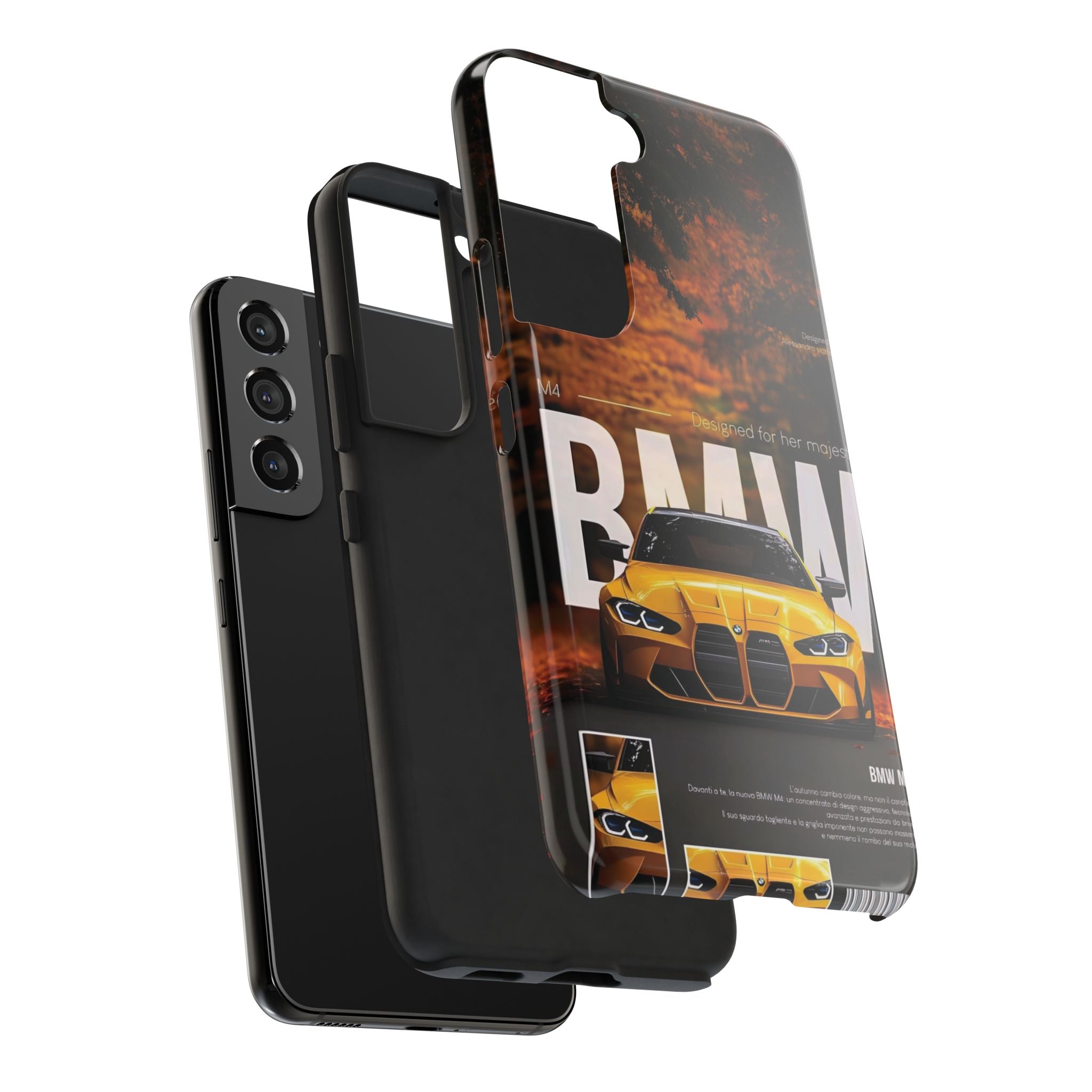 BMW M4 Tough Phone Cases, Car Enthusiast Accessories, Durable Phone Covers, Unique Gifts for Him, Stylish Protection, Birthday Present